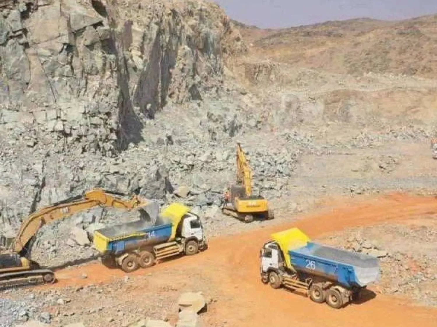 «أماك» للتعدين السعودية تعلن عن موارد معدنية اقتصادية محتملة تقدّر بـ11 مليون طن في نجران