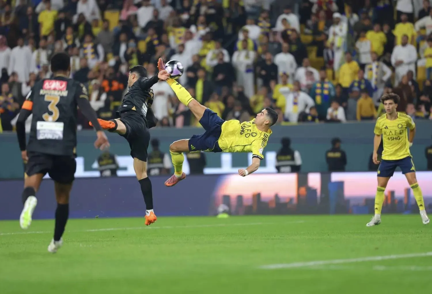 رونالدو قال إن الدراسات لا تكذب (تصوير: عبد العزيز النومان)