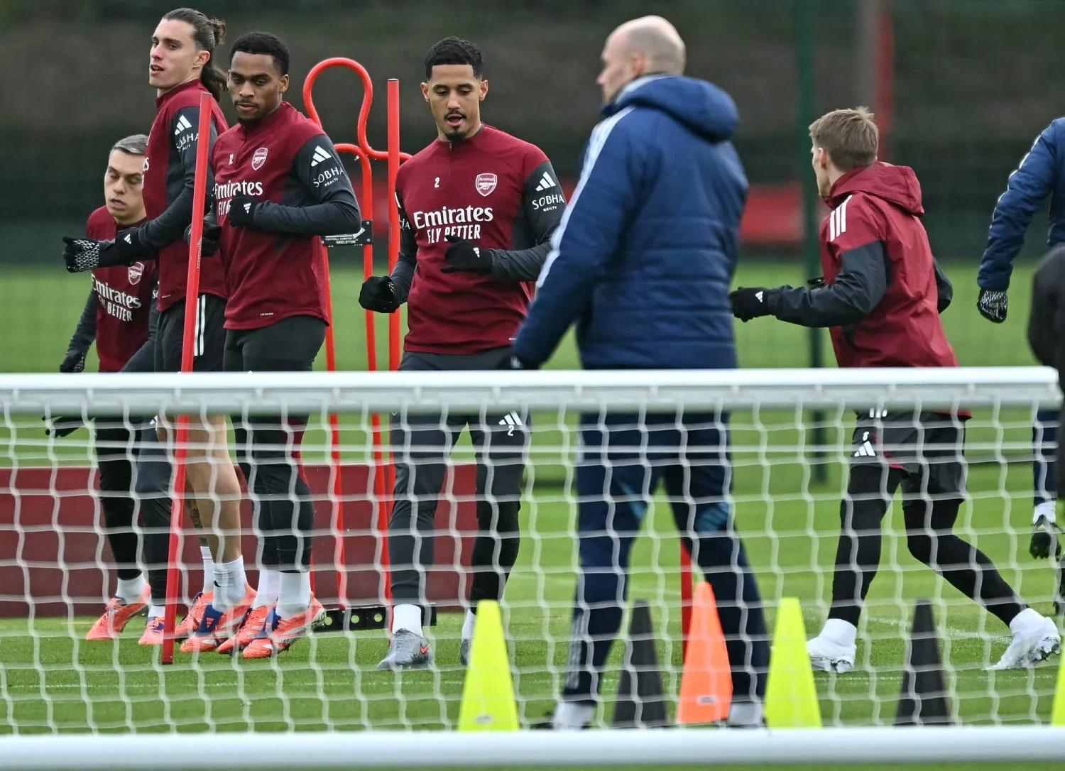 آرسنال يستعد لمواجهة قوية ضد ضيفه بايرن ميونيخ (أ.ف.ب)