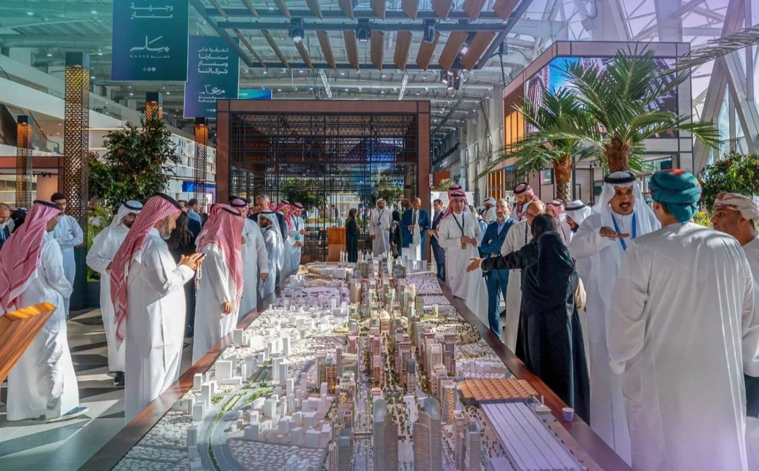 صورة محاكية لمشروع «مسار» الذي تقوم بتطويره شركة «أم القرى للتنمية والإعمار» (الشركة)