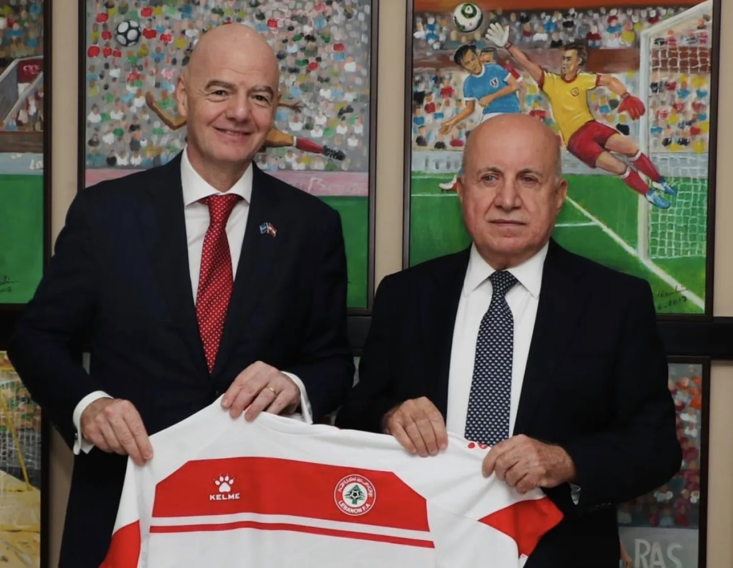 جياني إنفانتينو رئيس الاتحاد الدولي لكرة القدم «فيفا» (حسابه في إنستغرام)