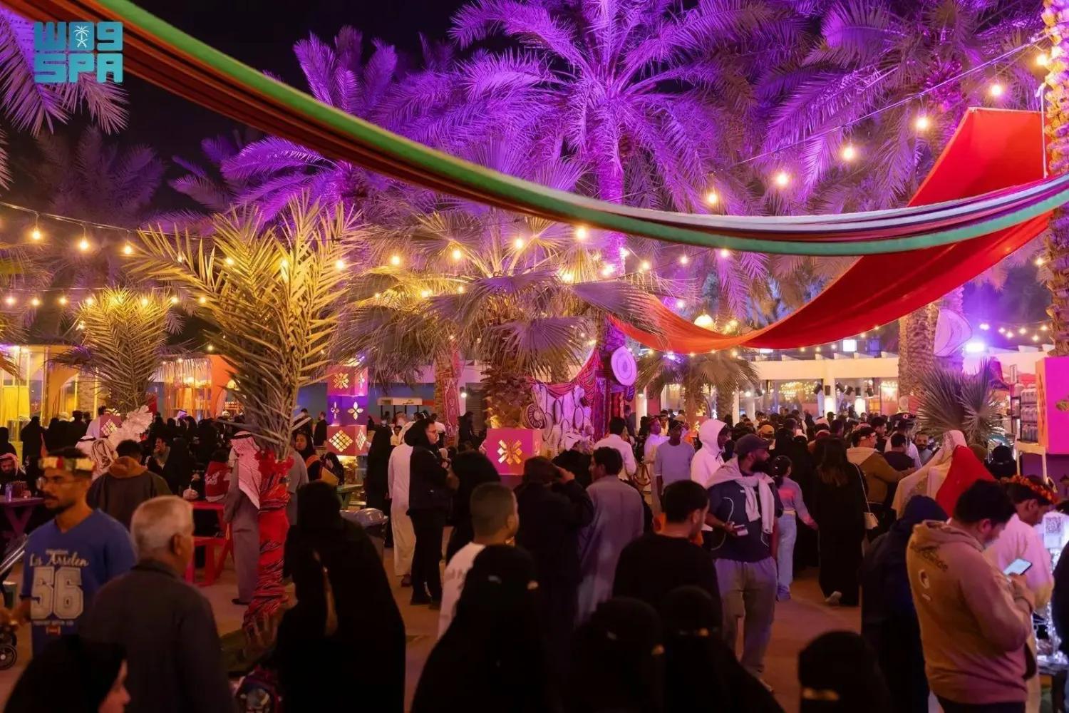 The event has attracted official visits and diplomatic delegations from several countries, reflecting the initiative’s goal of fostering intercultural communication. (SPA)