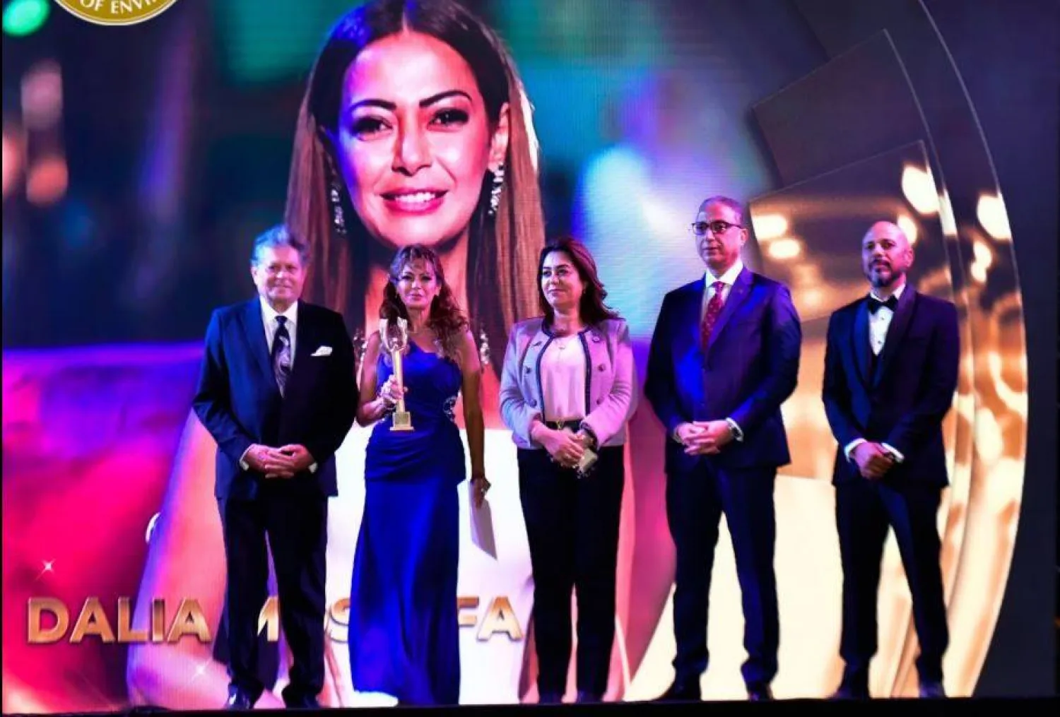 مهرجان الفيوم يكرم عدداً من نجوم السينما (وزارة البيئة)