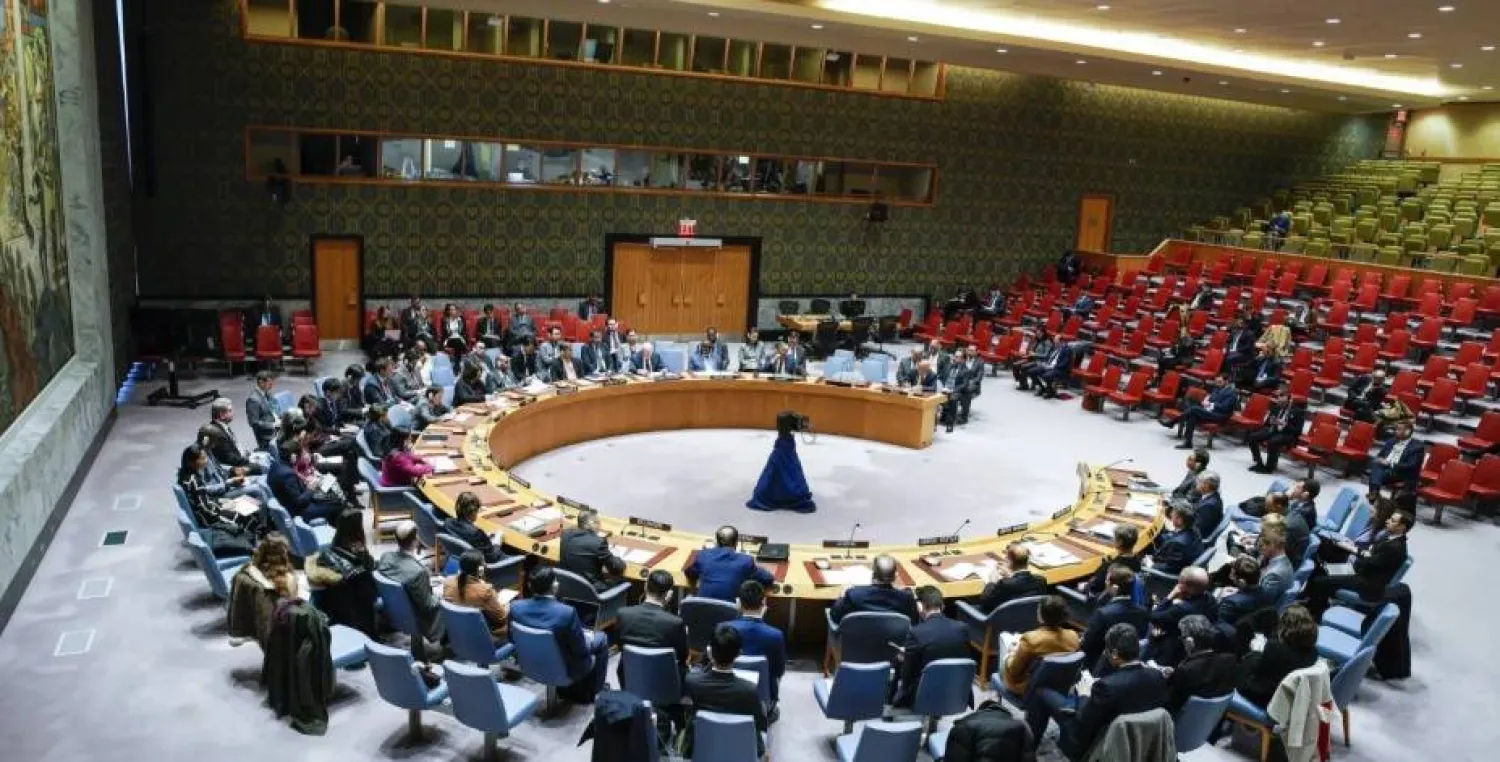 A Security Council session on Libya. Photo: UN