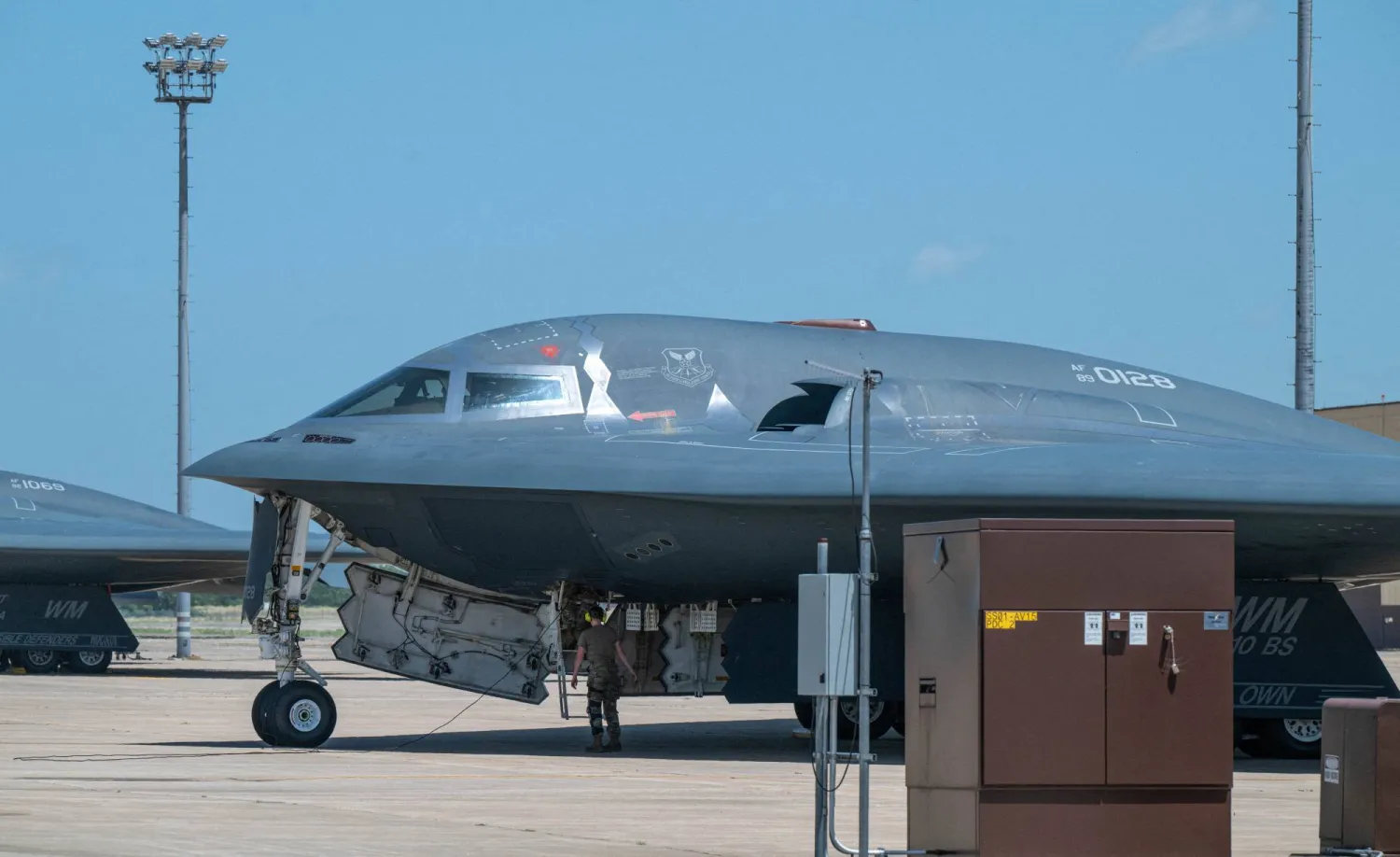 A US Air Force B-2 Spirit stealth bomber returns from Operation Midnight Hammer, the US attack on Iran's nuclear facilities, at Whiteman Air Force Base, Missouri, US June 2025. US Air Force/Handout via REUTERS 