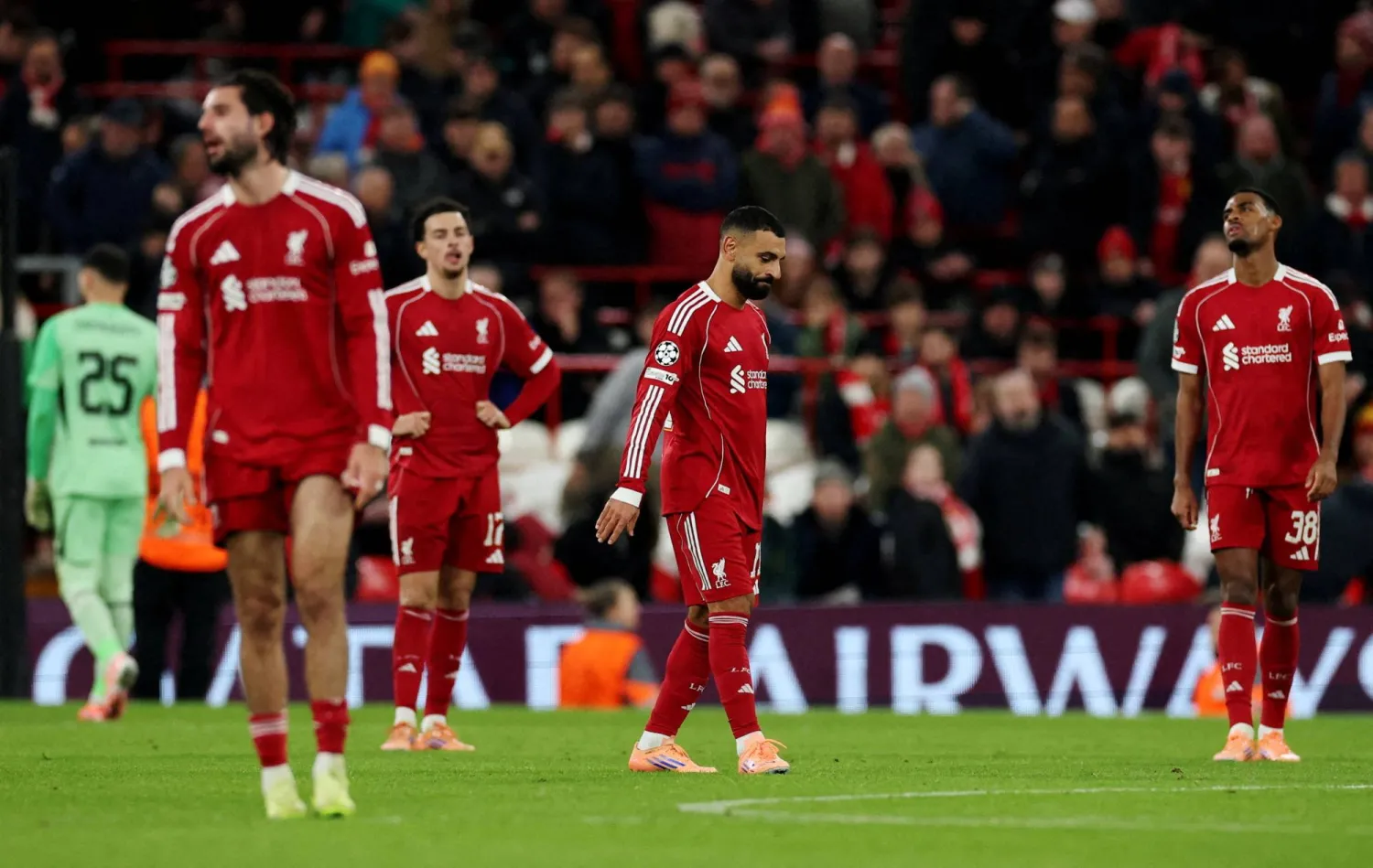 فريق ليفربول في موسم 2025 /2026 ...  9 هزائم في 12 مباراة (رويترز)