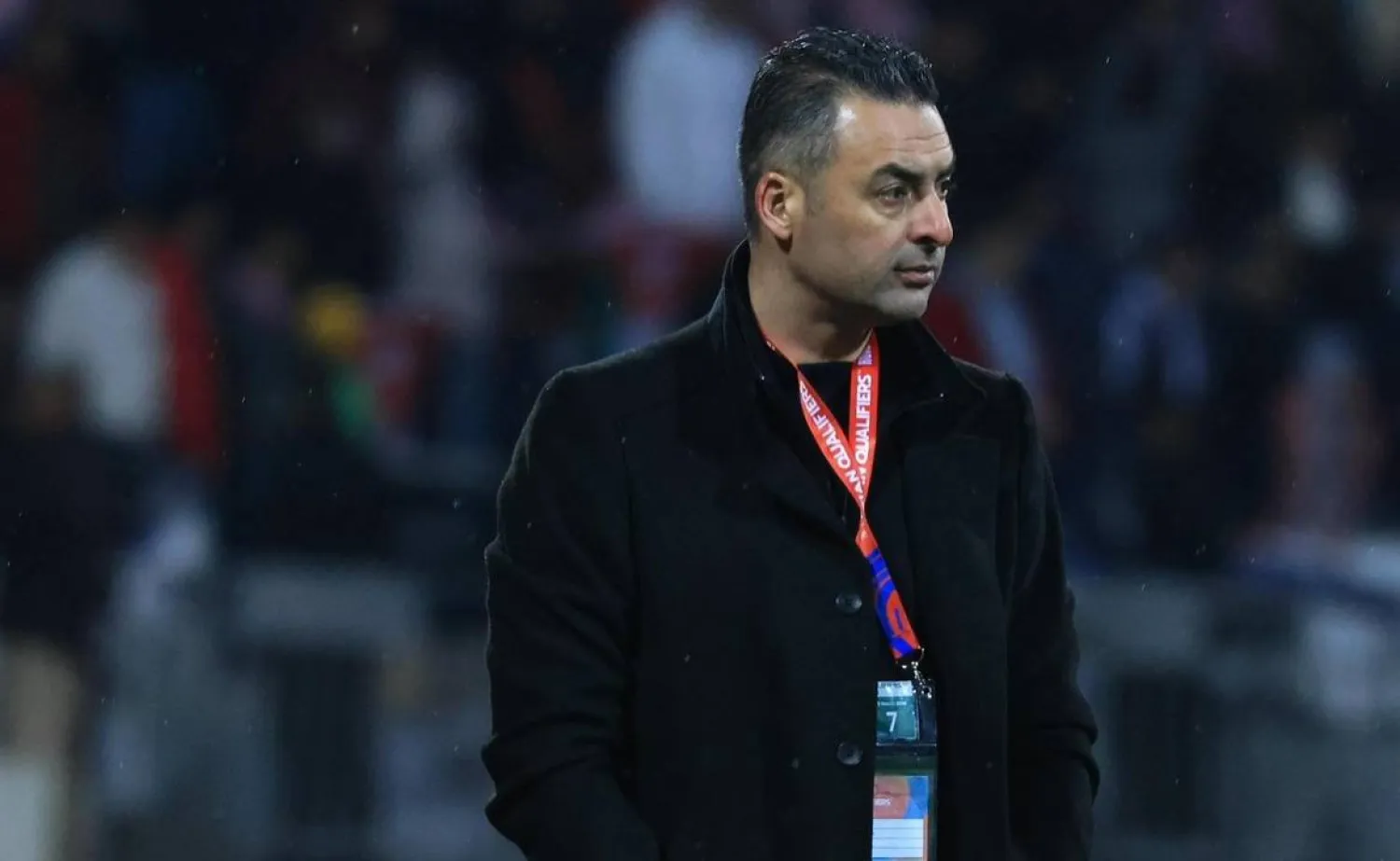 إيهاب أبو جزر مدرب المنتخب الفلسطيني (منتخب فلسطين)