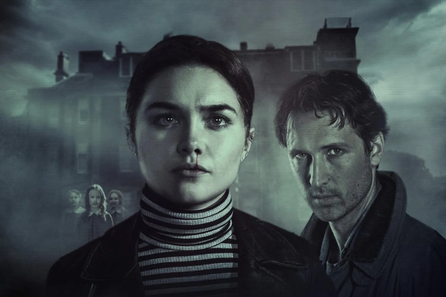 Florence Pugh, Malevolent'ta insanların zaaflarından yararlanan usta dolandırıcı Angela rolünde (Netflix)