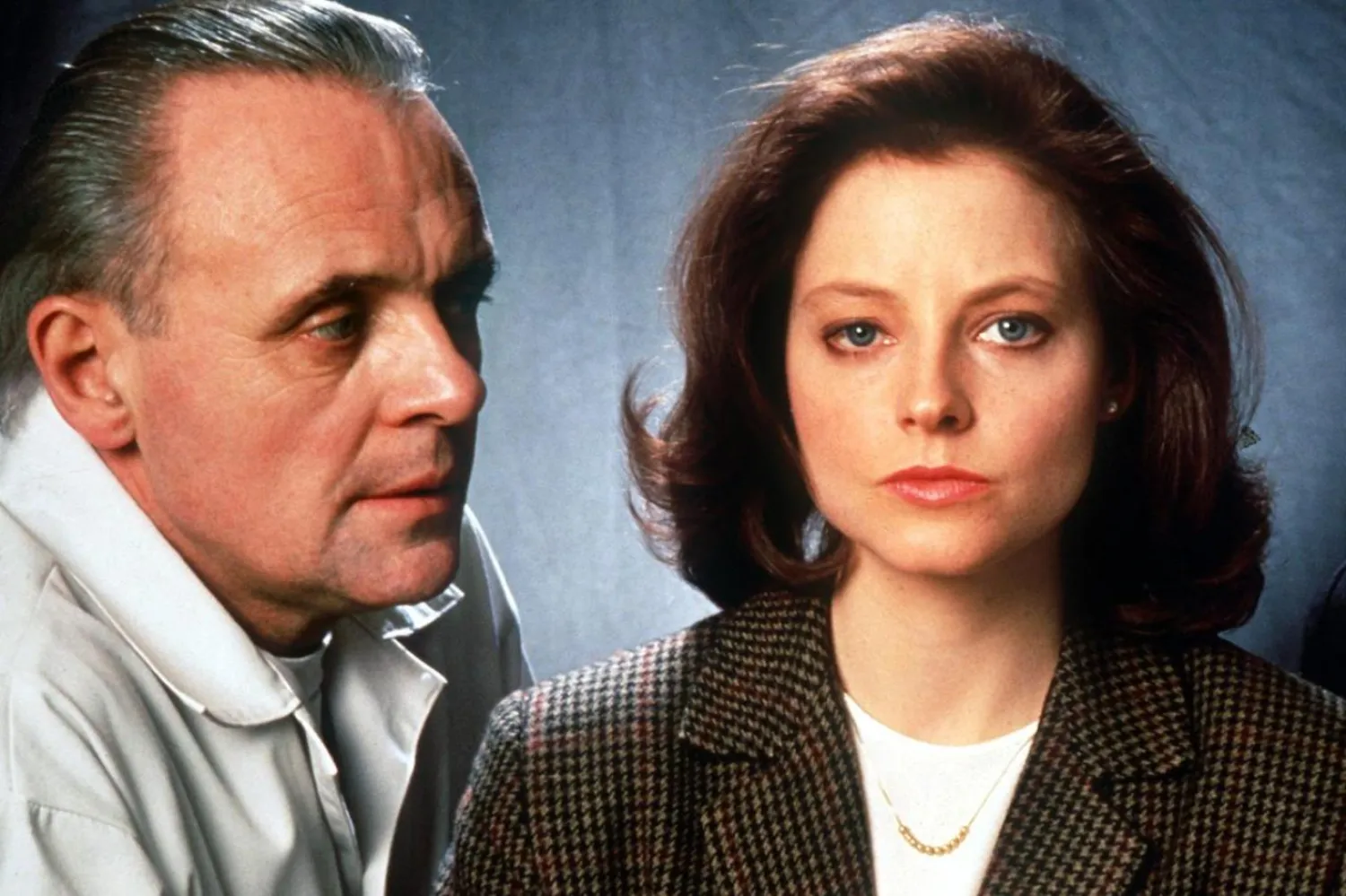 Anthony Hopkins ve Jodie Foster, Kuzuların Sessizliği'nde (Twentieth Century Fox)