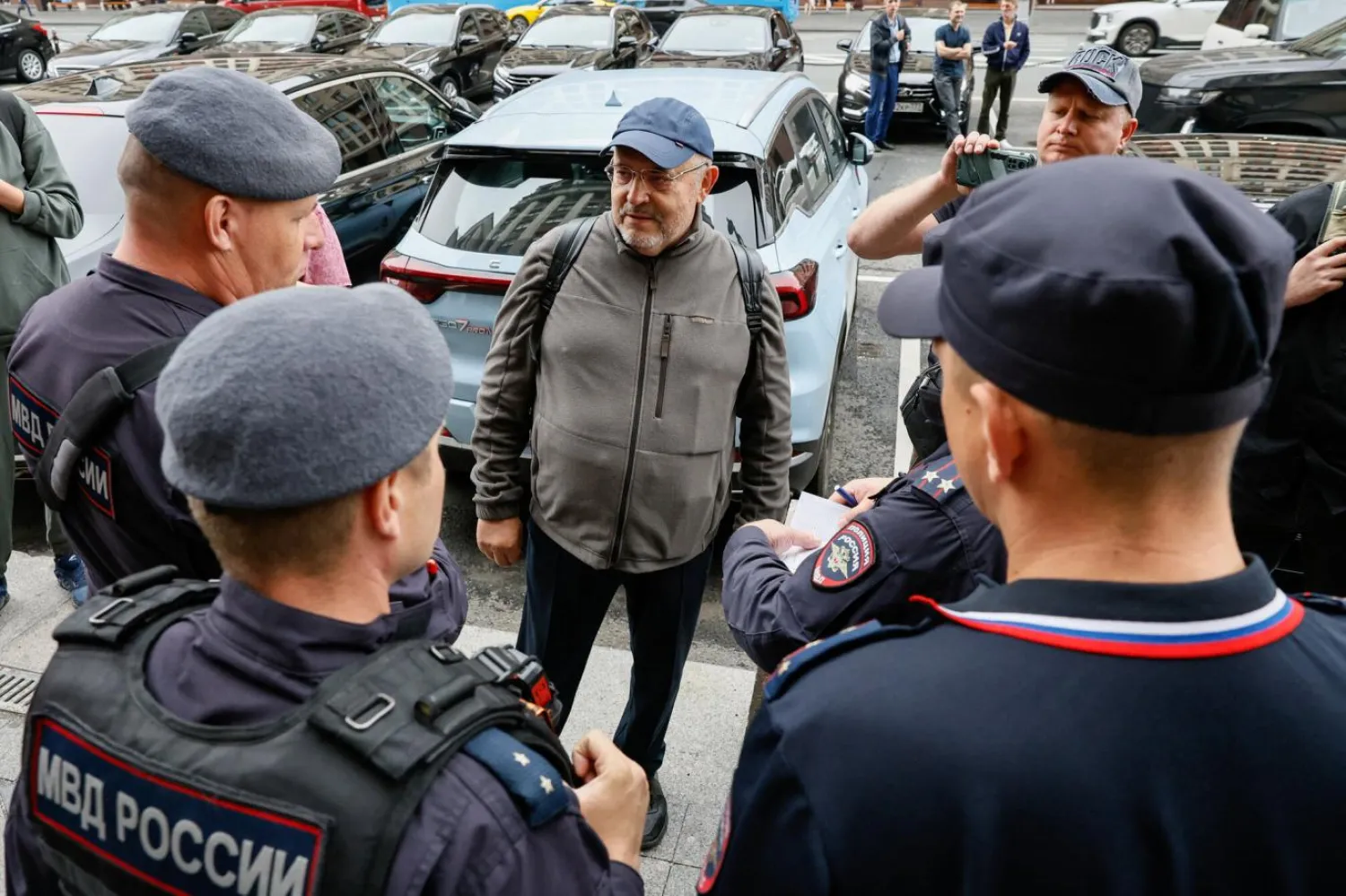 62 yaşındaki Nadezhdin geçen sene devlet başkanlığı seçimlerinde aday olmak istese de kendisine izin verilmedi (Reuters)