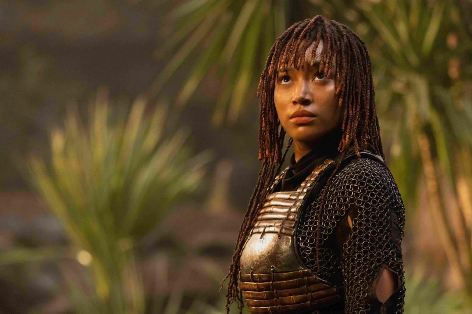 The Acolyte yıldızı Amandla Stenberg, iptal kararının ardından "Bu evrende olmak benim için inanılmaz bir onurdu" demişti (Disney+)