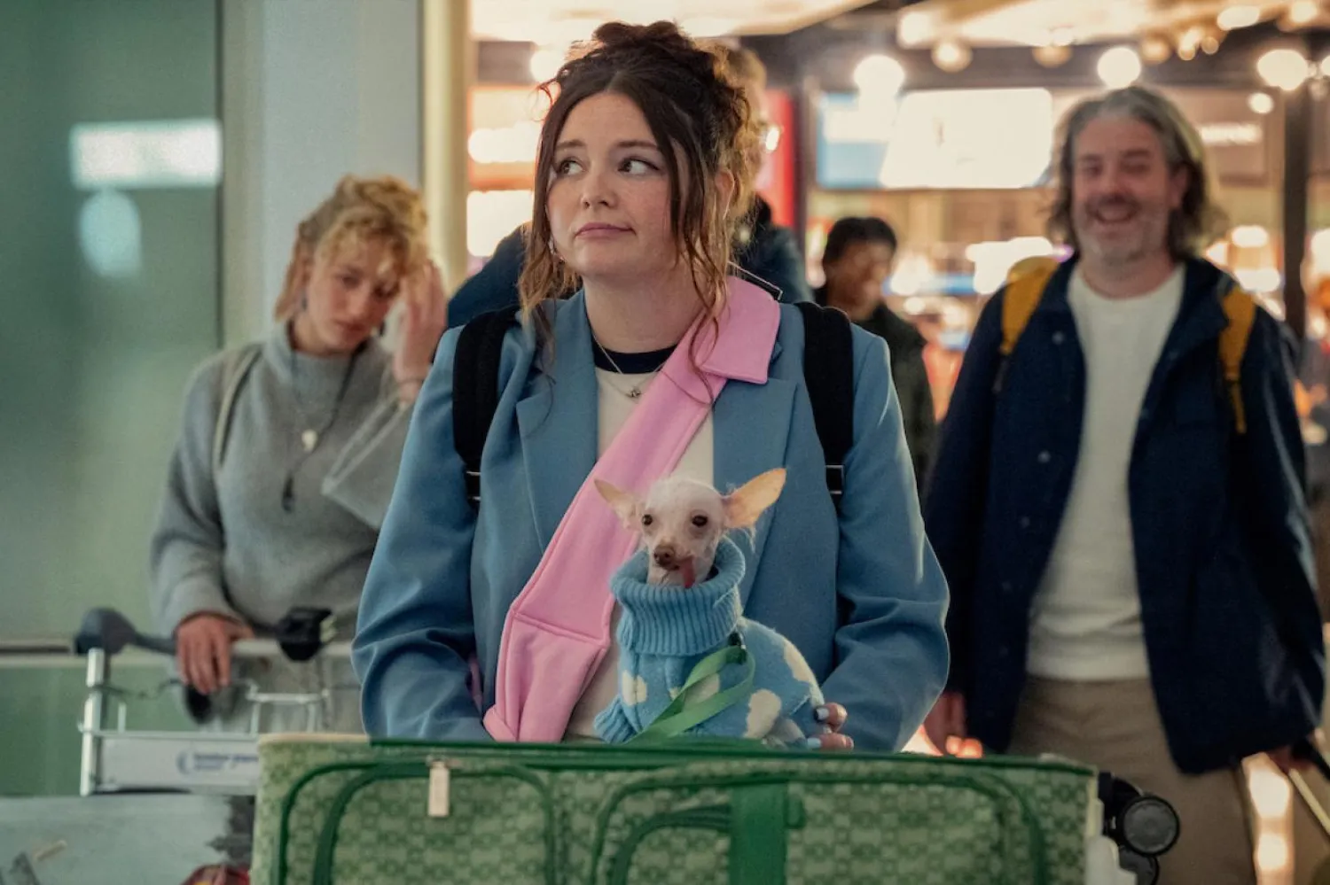 Too Much'ın başrolünde Emmy ödüllü komedi dizisi Hacks'le tanınan 35 yaşındaki Megan Stalter yer alıyor (Netflix)