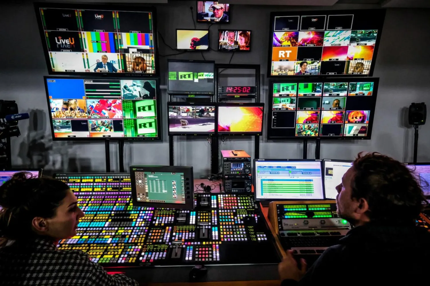 Rus devletine ait RT'nin Latin Amerika'da Kremlin propagandası yaptığı ileri sürülüyor (AFP)