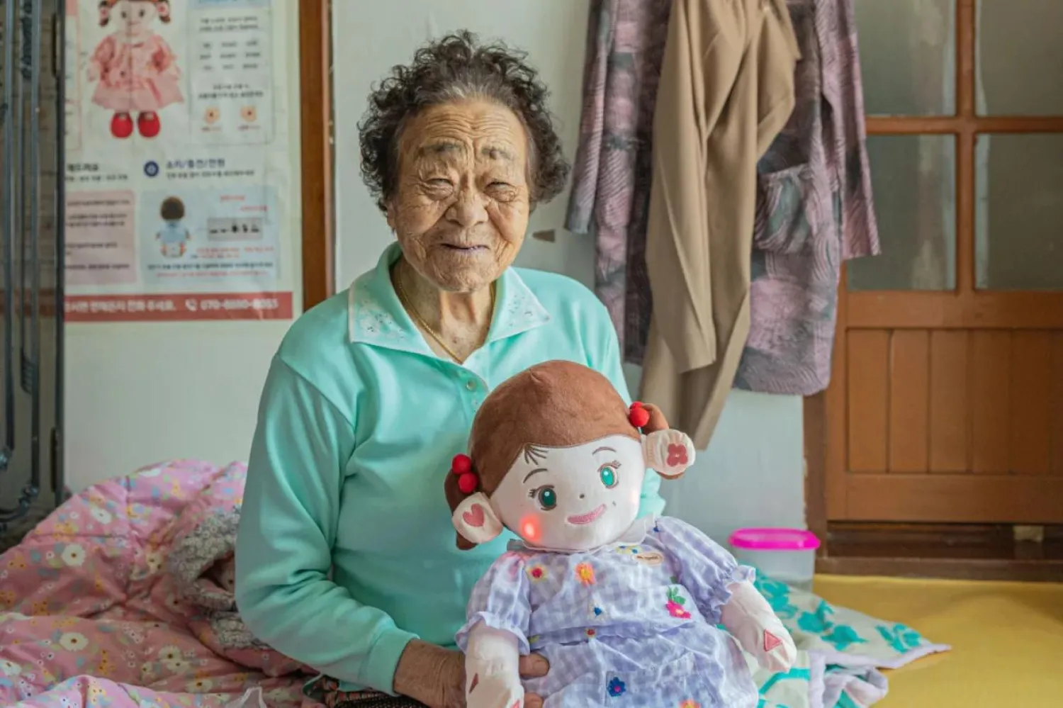 Hyodol'un ürettiği robotlar interaktif özelliklere sahip (Hyodol)