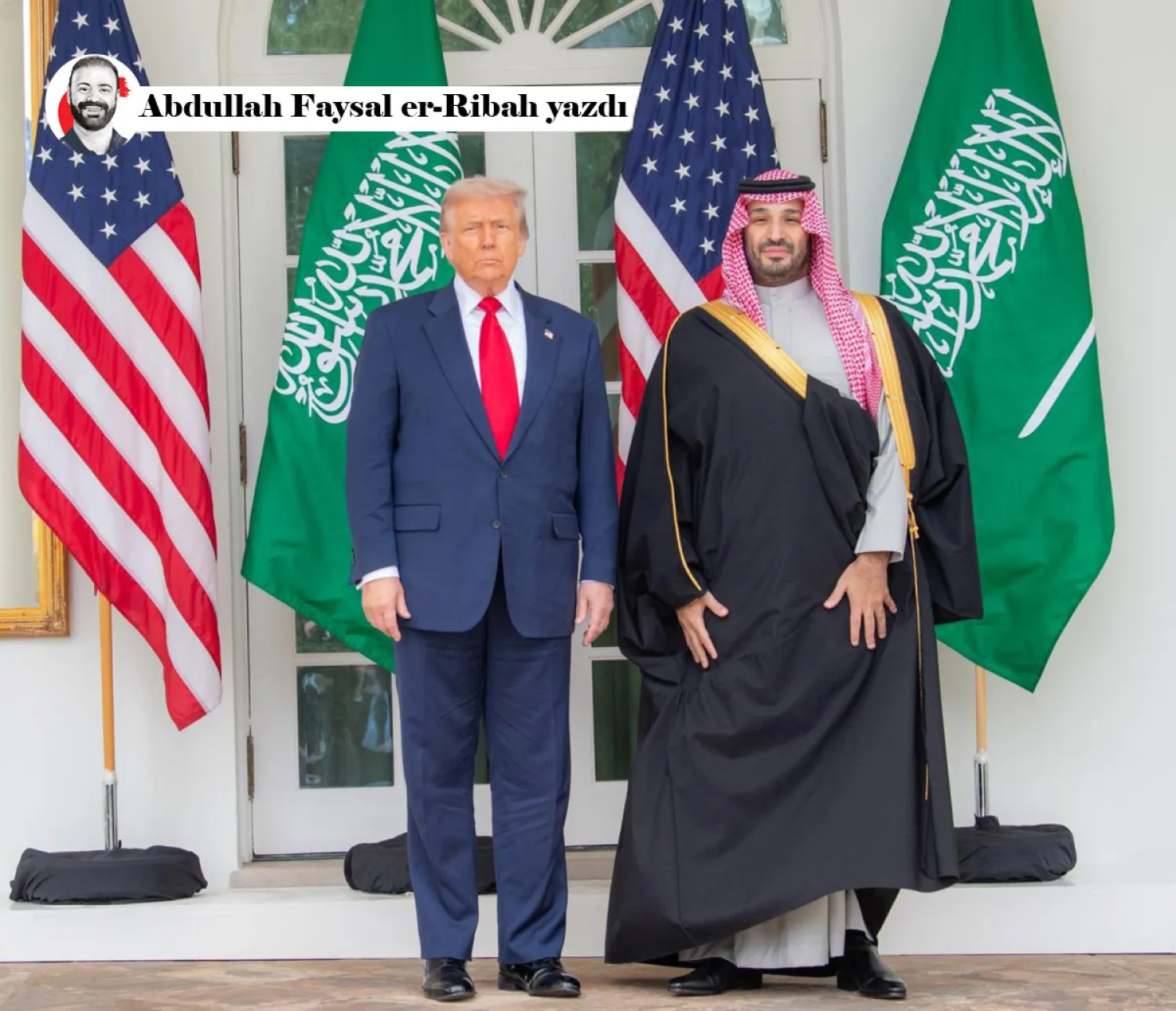 ABD Başkanı Donald Trump ve Suudi Arabistan Veliaht Prensi Muhammed bin Selman Beyaz Saray’da, 18 Kasım 2025 (SPA)