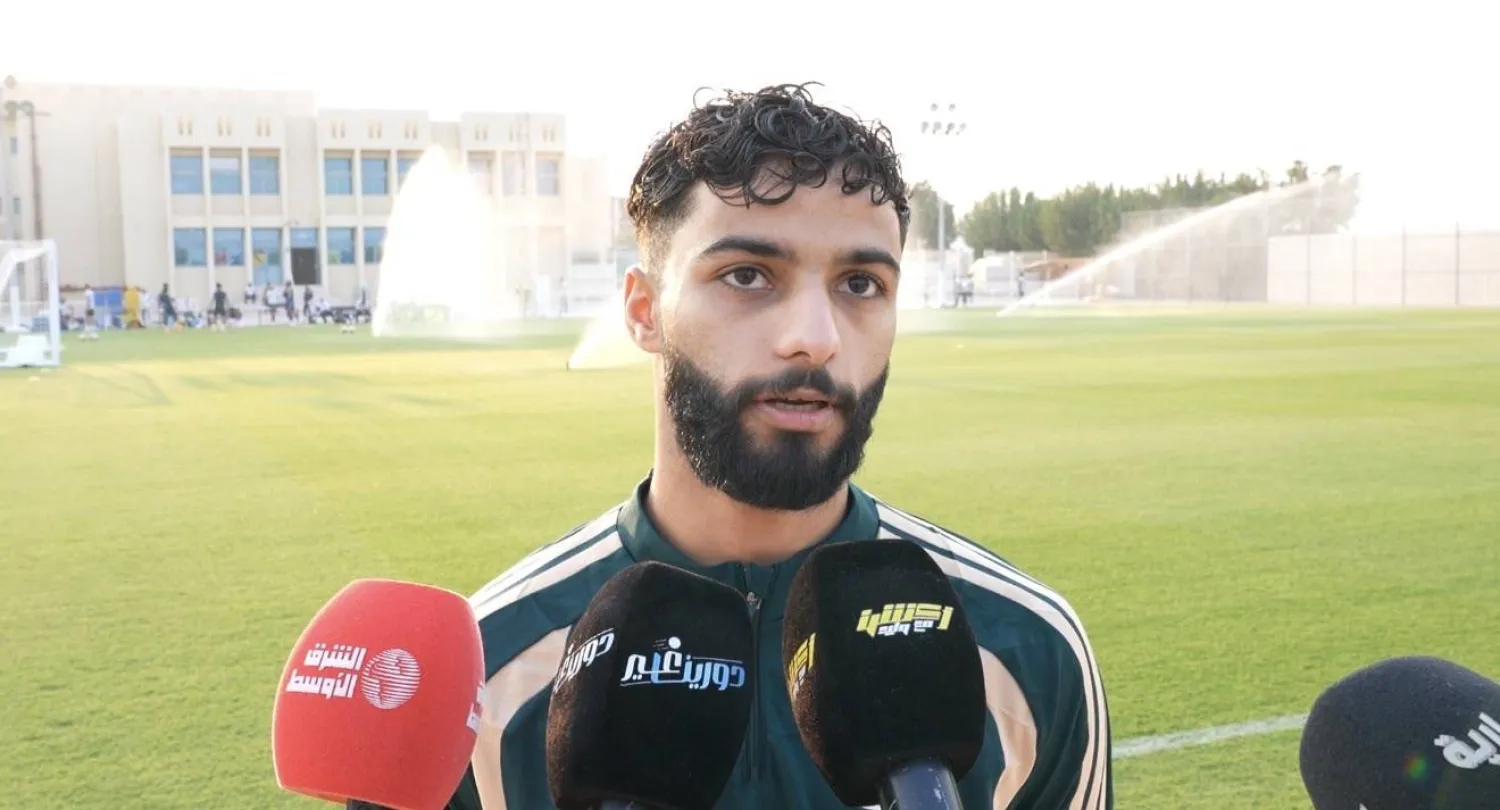 محمد أبو الشامات في حديثه لوسائل الإعلام (الشرق الأوسط)