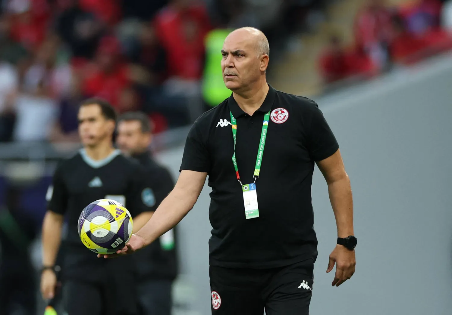 سامي الطرابلسي مدرب منتخب تونس (رويترز)