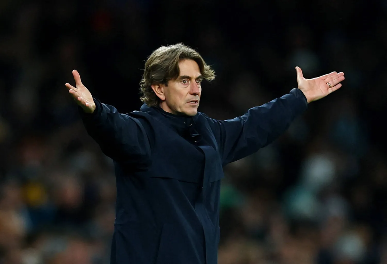 الدنماركي توماس فرنك مدرب توتنهام (رويترز)