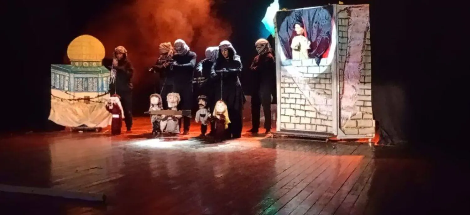 تضمن العرض بعضاً من أغاني أم كلثوم خصوصاً عن فلسطين (وزارة الثقافة المصرية)