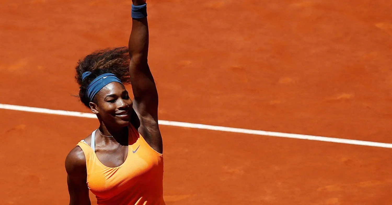 أسطورة التنس الأميركية سيرينا ويليامز (رويترز)