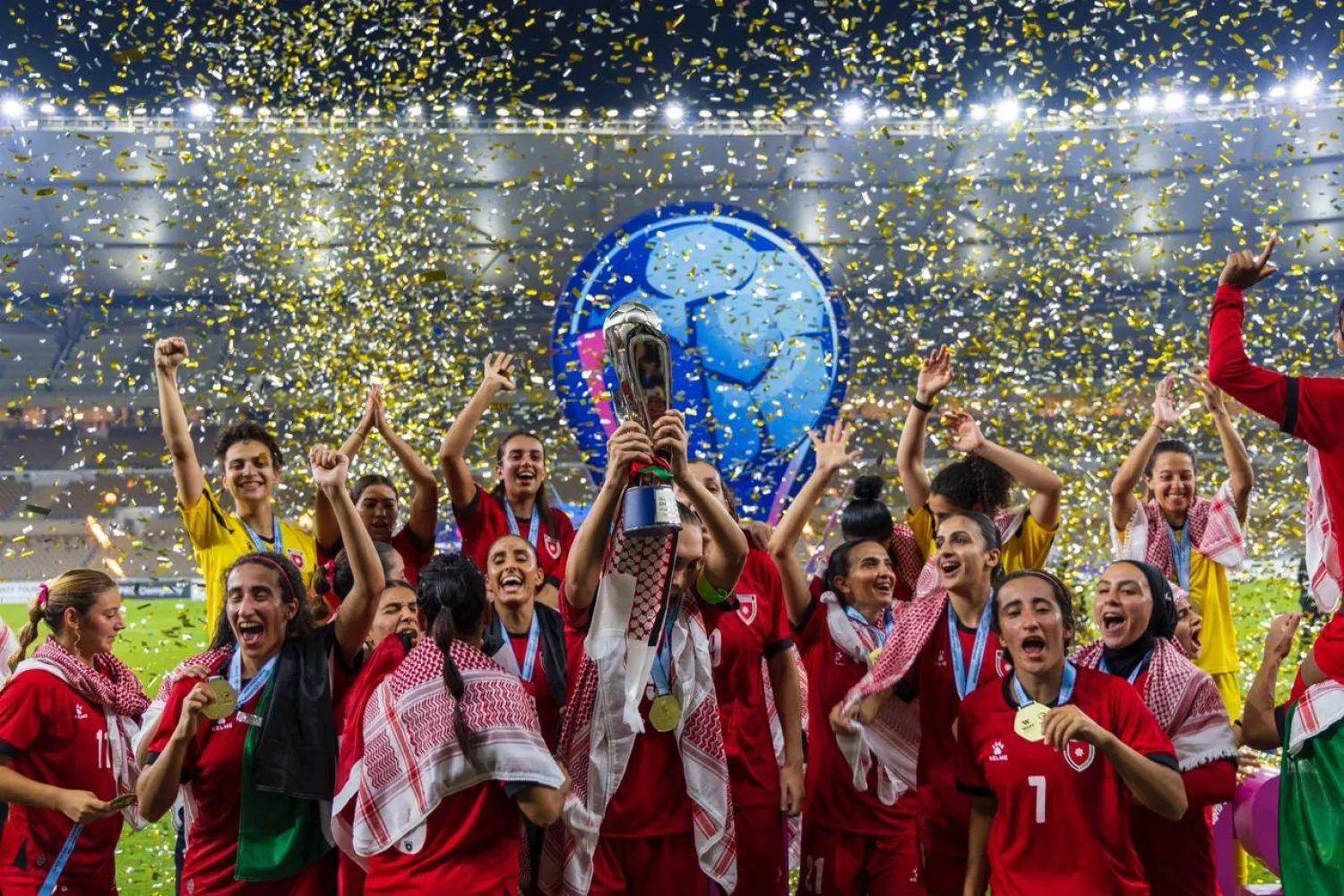 فتيات الأردن بطلات غرب آسيا (اتحاد غرب آسيا)