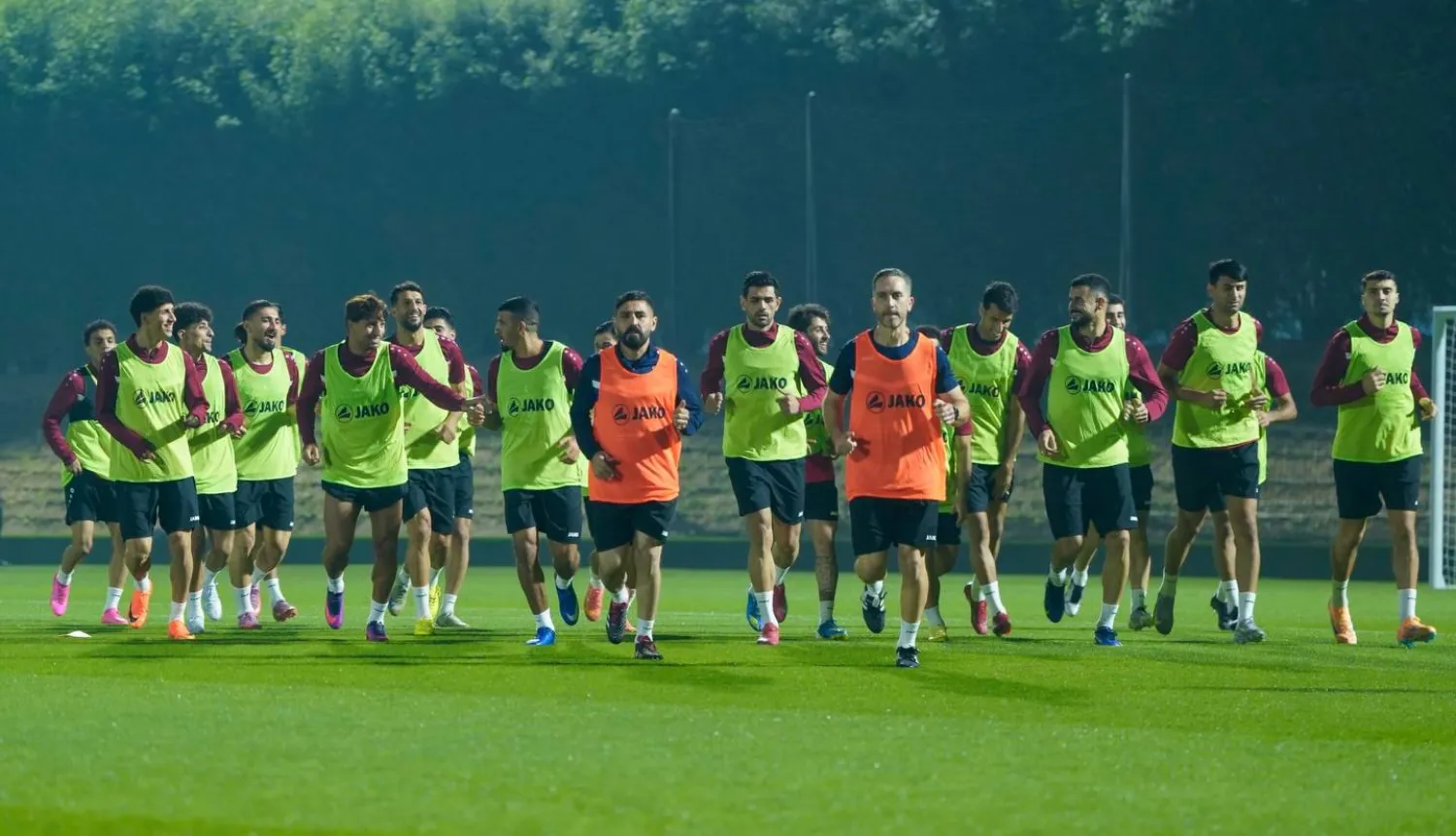 التحضيرات العراقية لأولى مواجهاته في كأس العرب (الاتحاد العراقي)