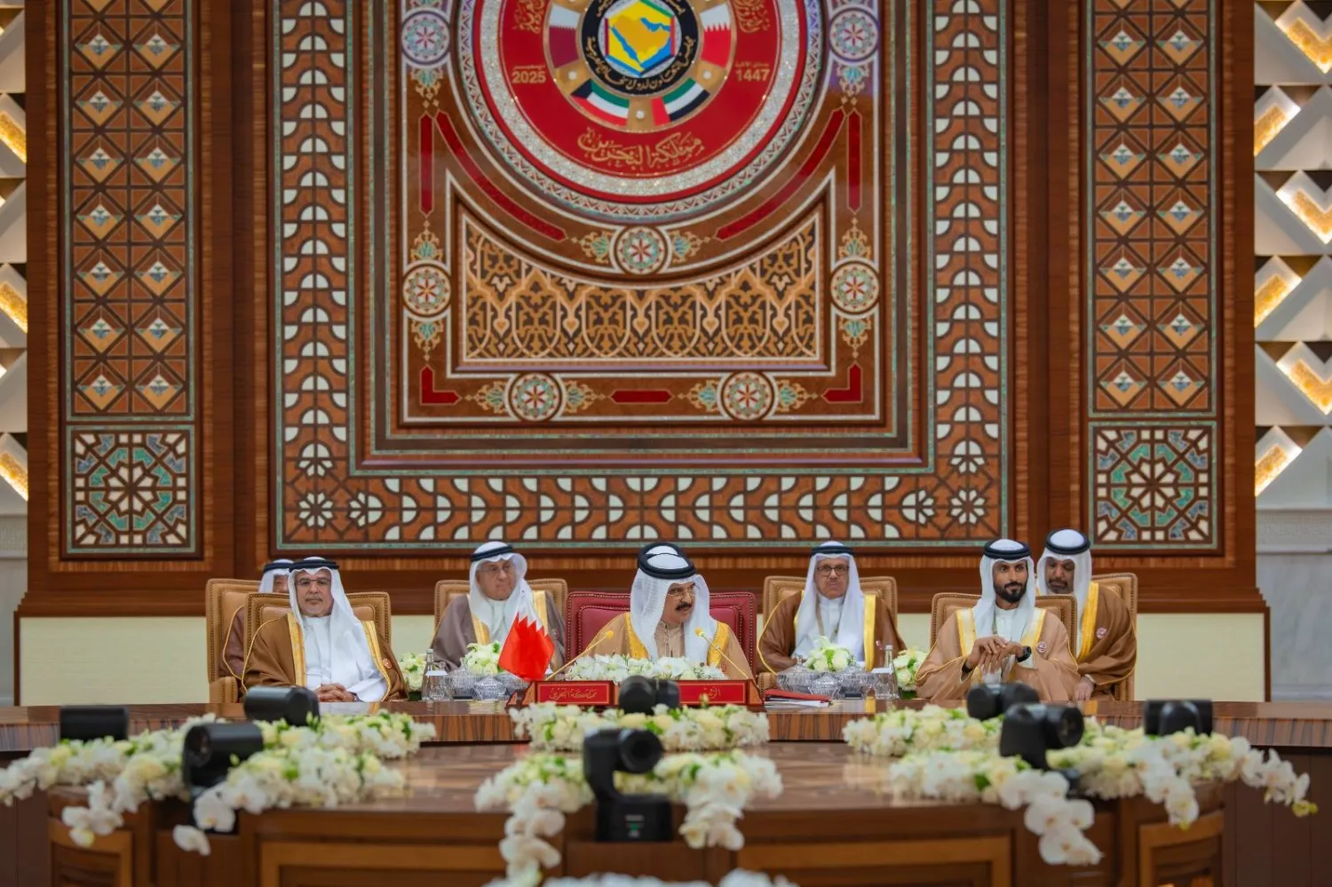 العاهل البحريني الملك حمد بن عيسى أكد حرص دول الخليج على مواصلة المسيرة العريقة للعمل الخليجي المشترك (بنا)