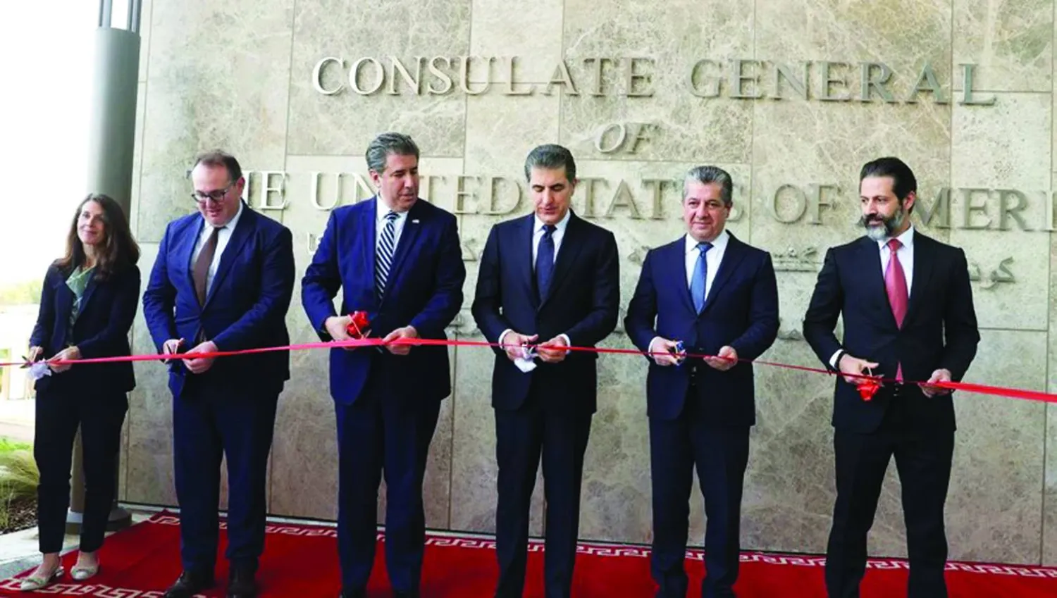 
القنصلية الأميركية الجديدة تمتد على مساحة تفوق مائتي ألف متر مربع وتضم منشآت أمنية مخصصة لقوات «المارينز» (إكس)