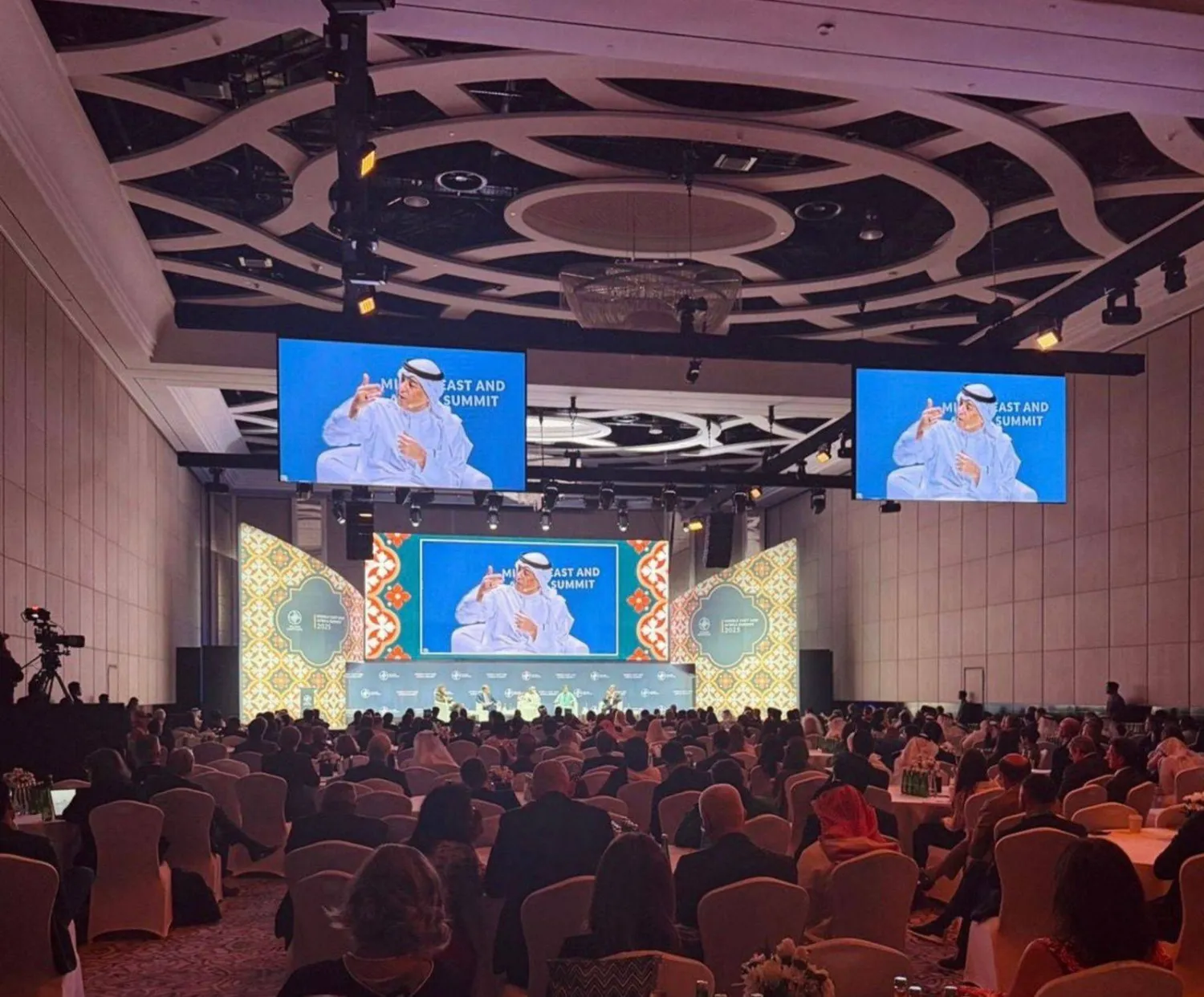 البديوي يتحدث في «قمة معهد ميلكن للشرق الأوسط وشمال أفريقيا» في أبوظبي (إكس)