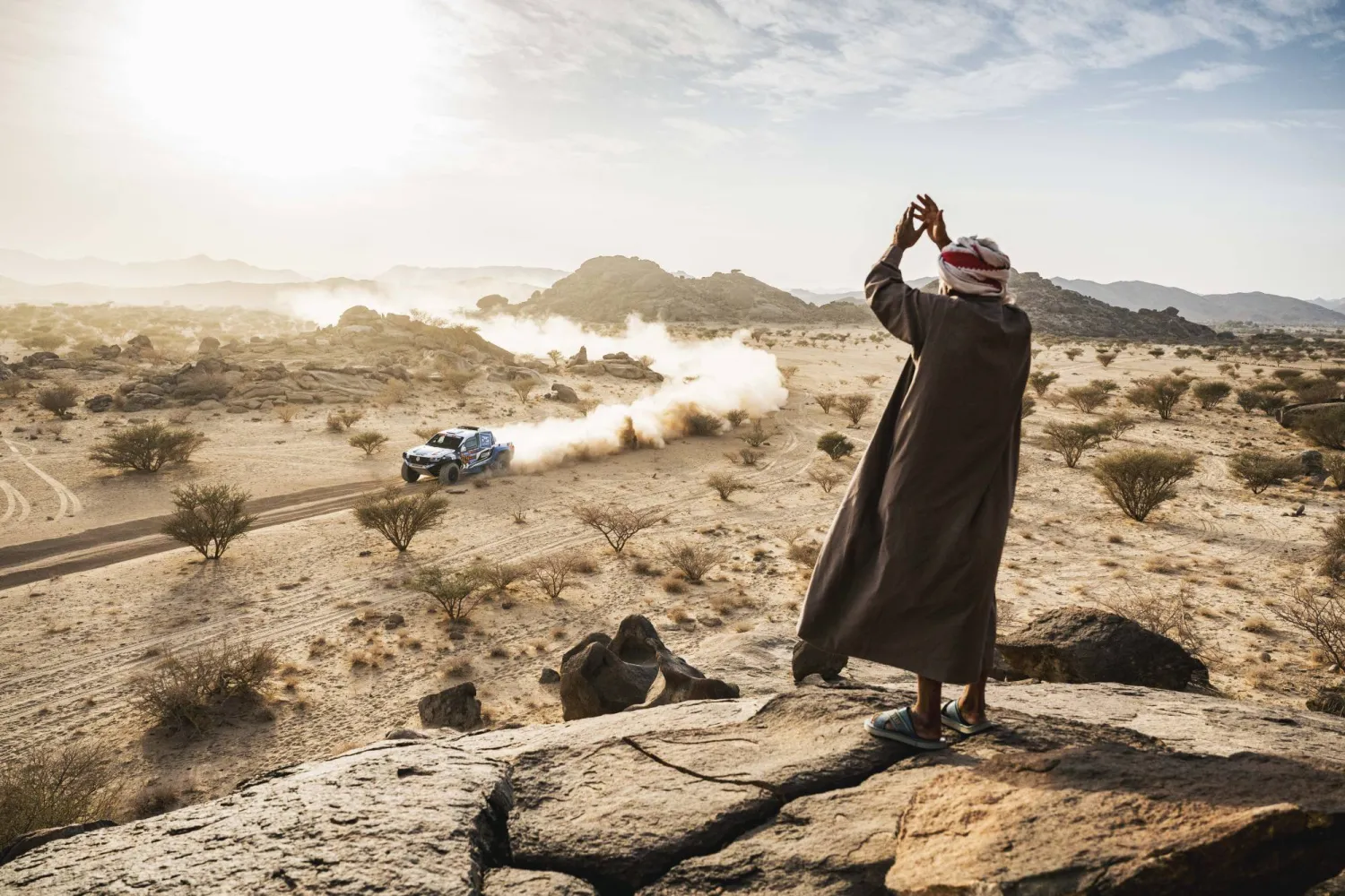 تعد النسخة المقبلة من رالي داكار السعودية أكثر تميزاً مع اعتماد مسار جديد يمر عبر مناطق متنوعة التضاريس (رالي داكار)