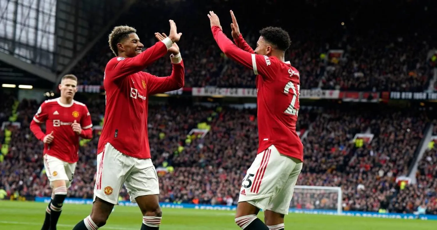 رحيل راشفورد وسانشو المعارين لبرشلونة وأستون فيلا سيمكن يونايتد نت تدعيم صفوفه (غيتي)