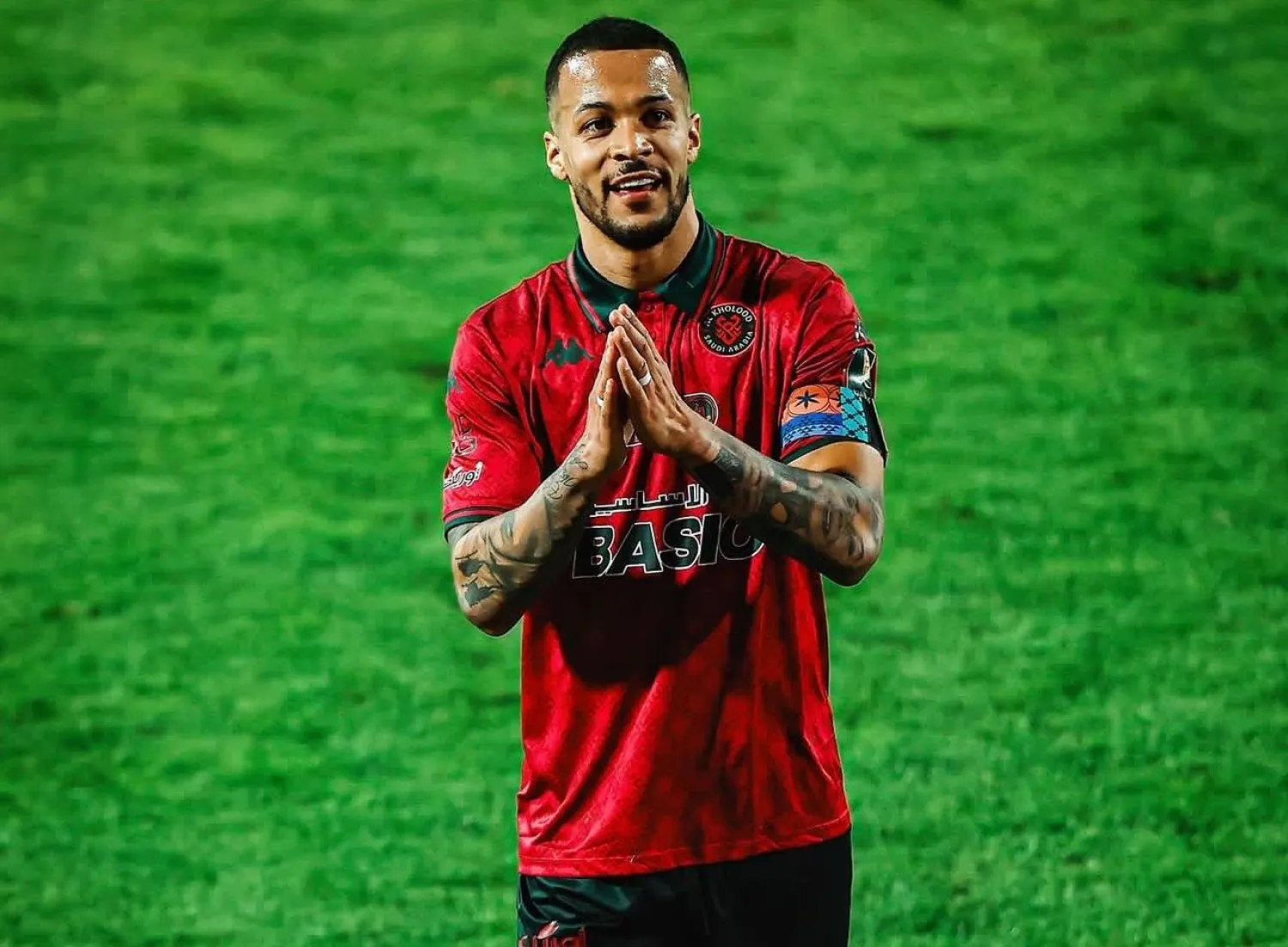 النجيري إيكونغ قائد فريق الخلود (موقع النادي)