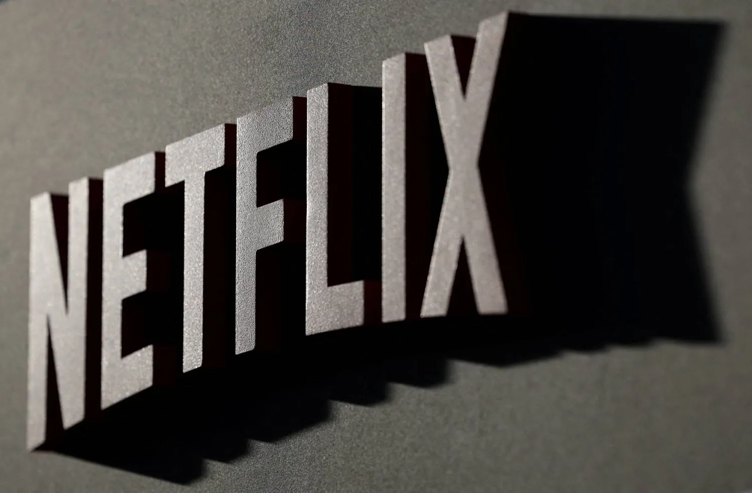 FILE PHOTO: A Netflix logo is pictured in Los Angeles, California, US, September 15, 2022. REUTERS/Mario Anzuoni/File Photo