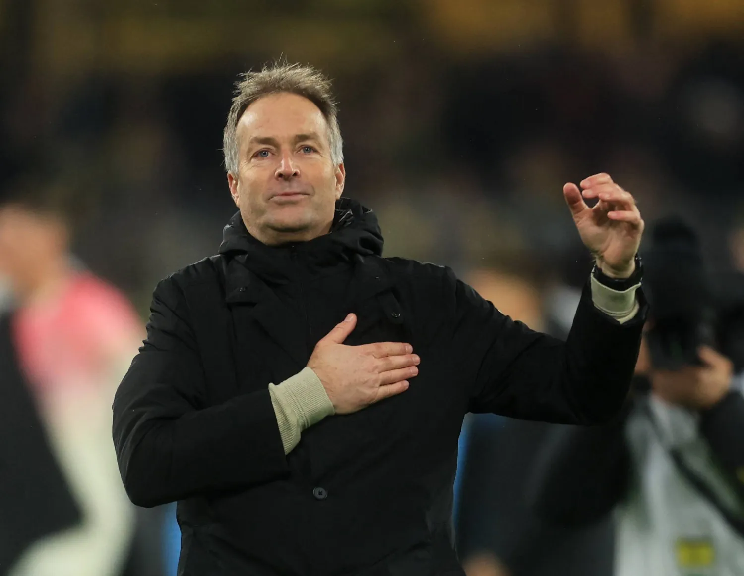 كاسبر هيولماند المدير الفني لفريق باير ليفركوزن (رويترز)