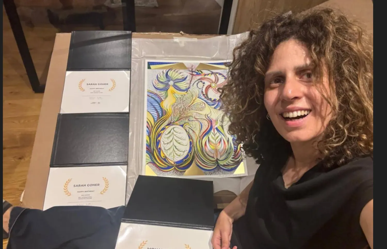 المخرجة المصرية سارة جوهر (الشرق الأوسط)