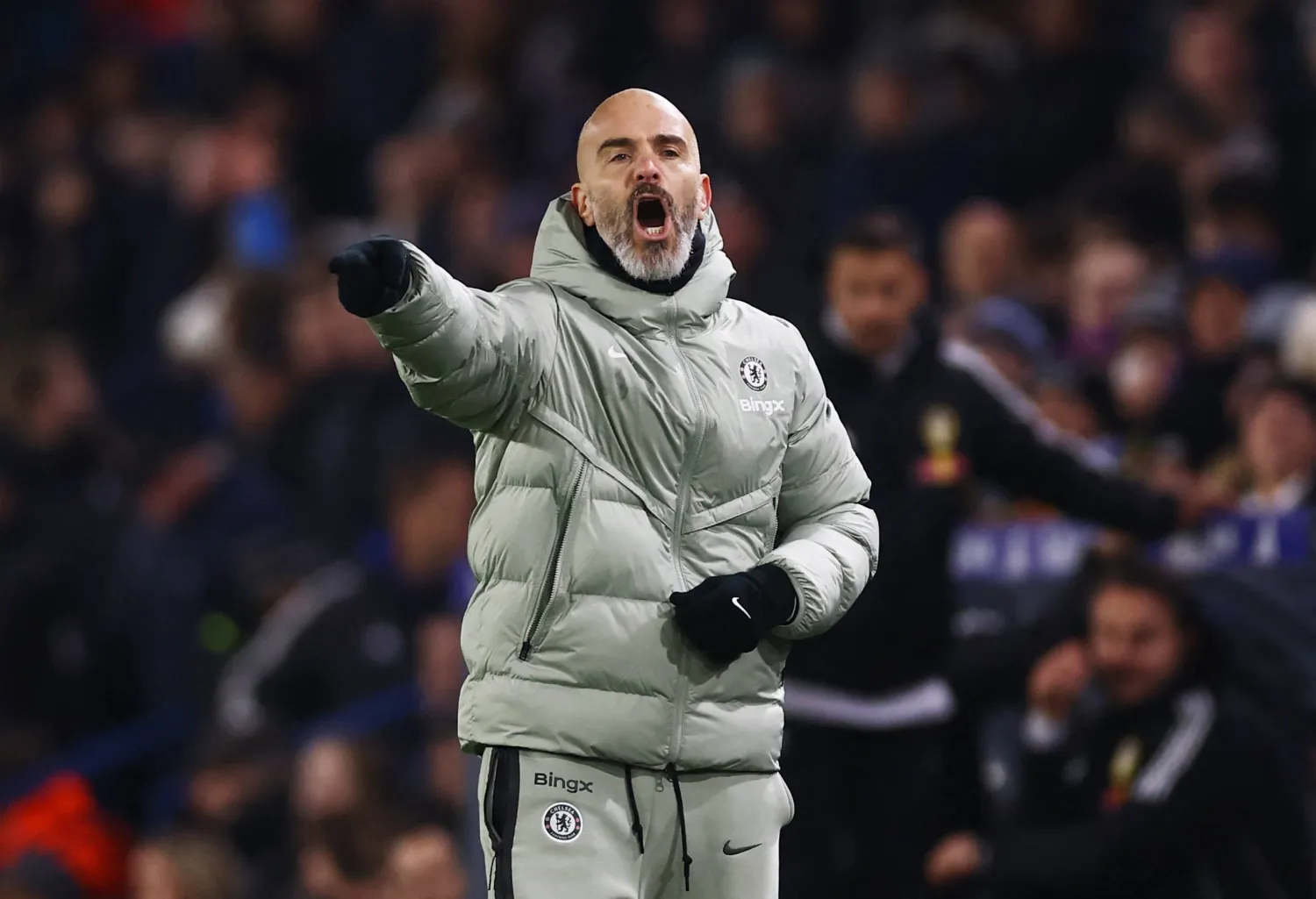 الإيطالي إنزو ماريسكا مدرب تشيلسي (رويترز)