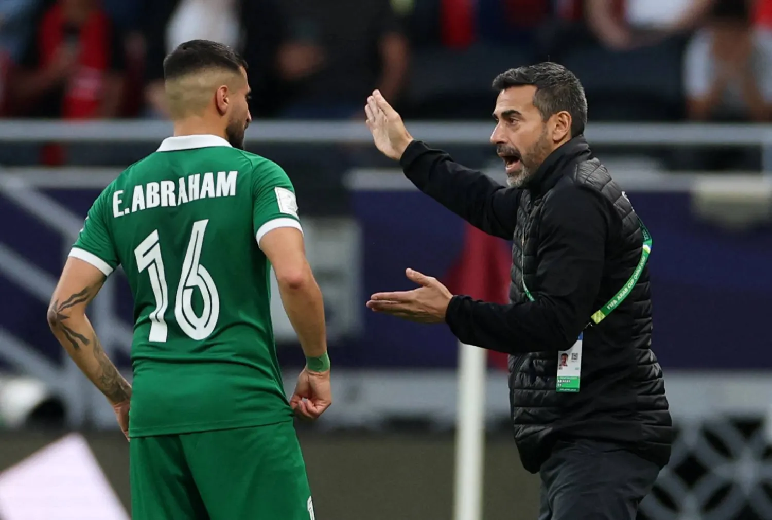 الإسباني خوسيه لانا مدرب المنتخب السوري (رويترز)