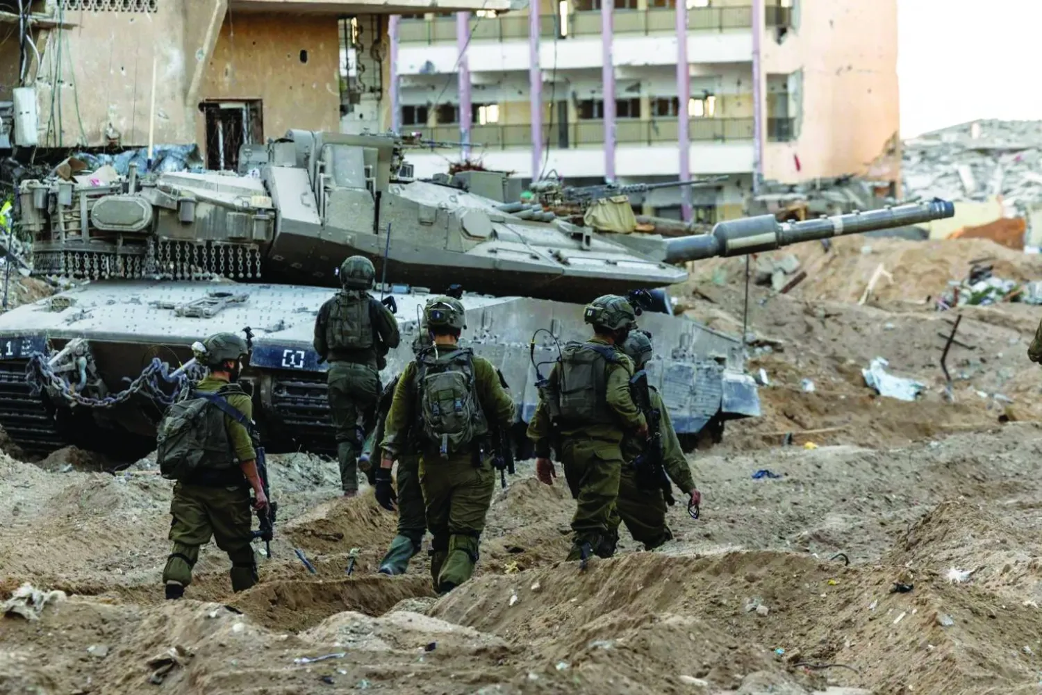 جنود إسرائيليون في قطاع غزة (أرشيفية - رويترز)