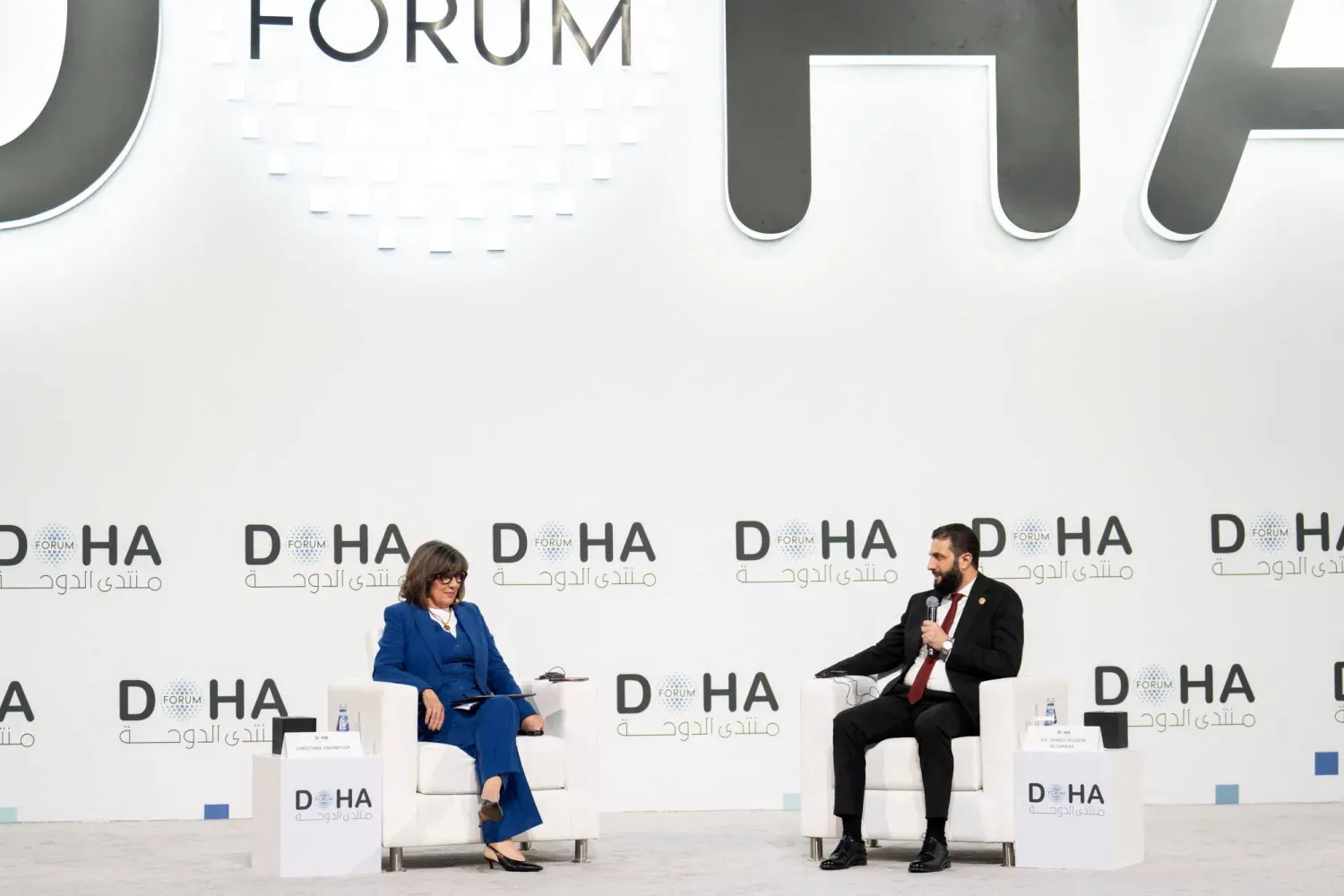 Şara: İsrail'e şiddeti ihraç etmeyeceğiz