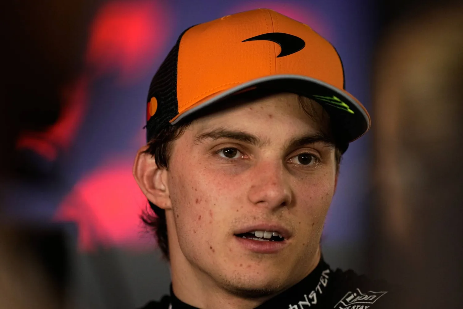 أوسكار بياستري سائق مكلارين (أ.ب) 