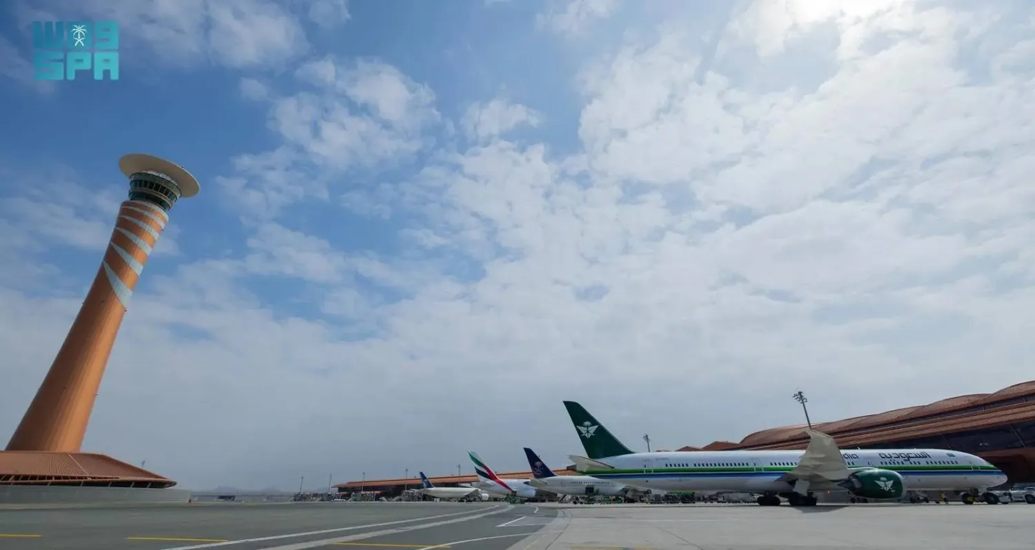 King Abdulaziz International Airport recorded notable growth in operational performance during November 2025. (SPA)