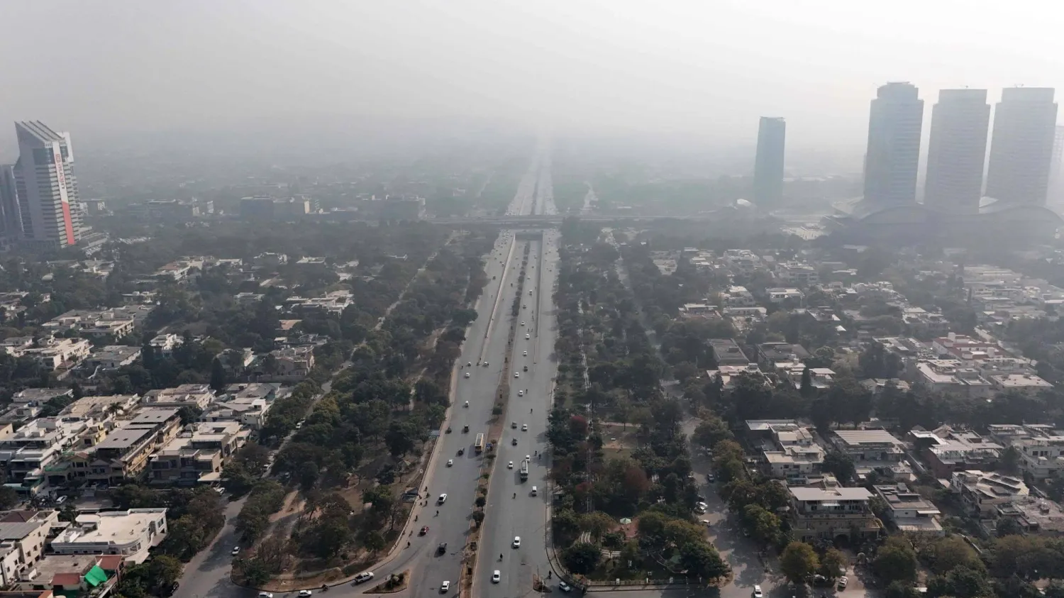 صورة عامة للعاصمة الباكستانية إسلام آباد (أ.ف.ب)