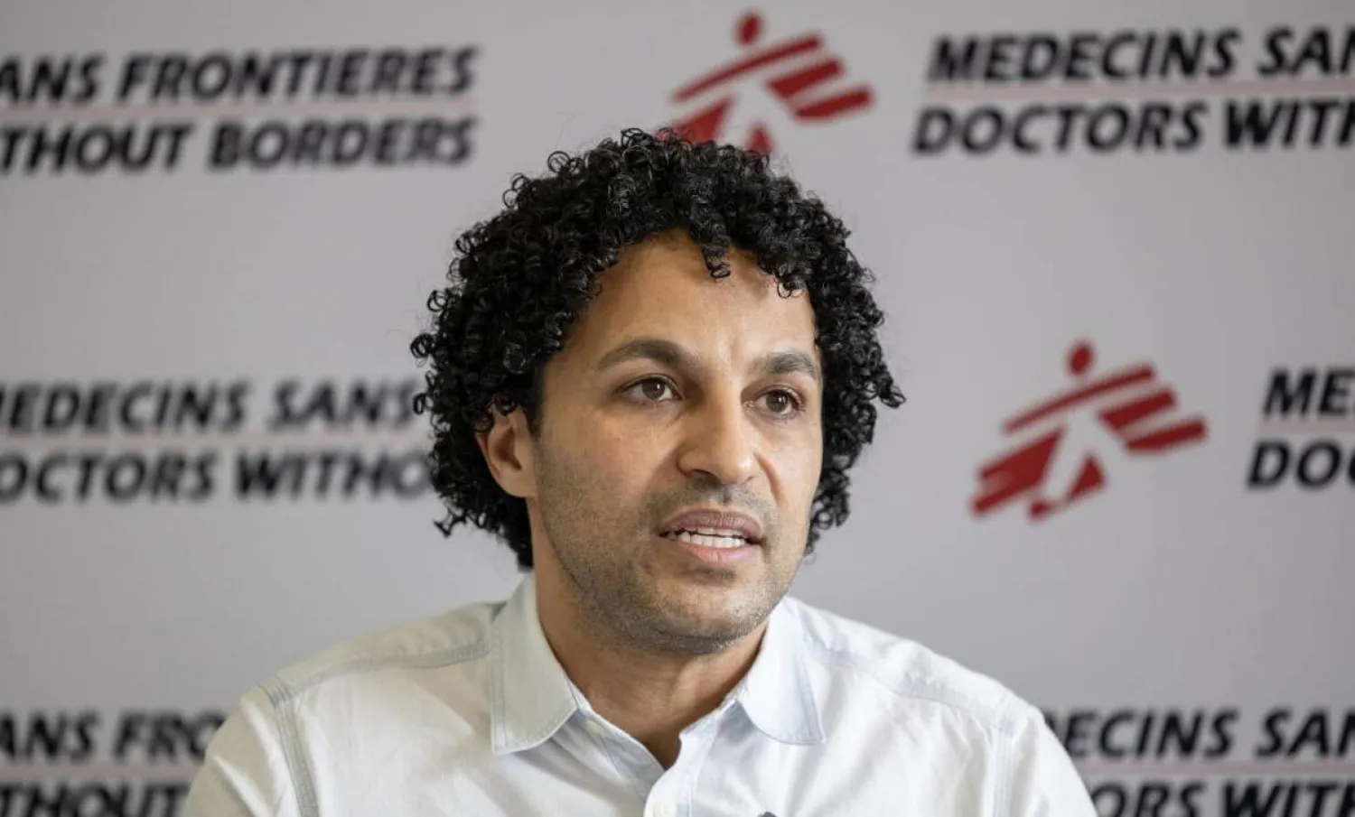 رئيس منظمة أطباء بلا حدود جاويد عبد المنعم (أ.ف.ب)