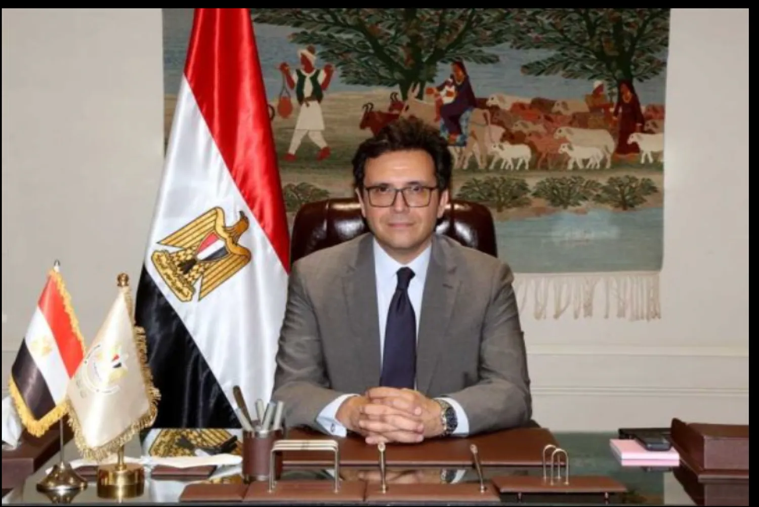 وزير الثقافة المصري أحمد فؤاد هنو (وزارة الثقافة)