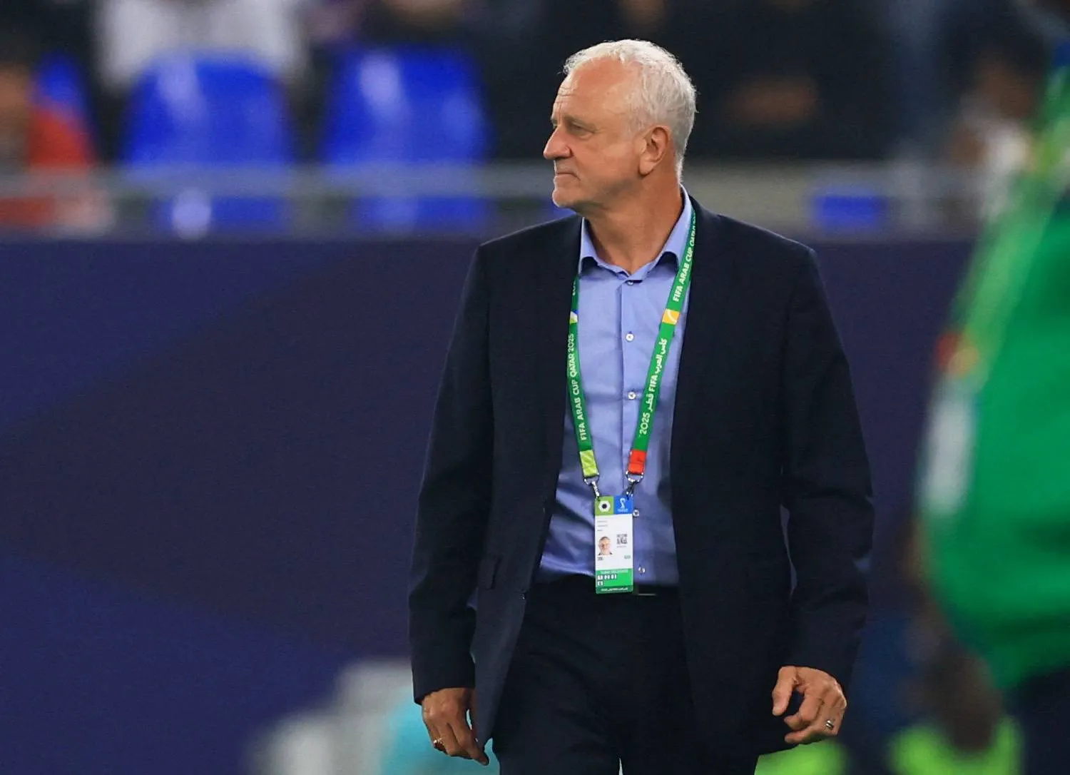 غراهام أرنولد مدرب العراق (رويترز)