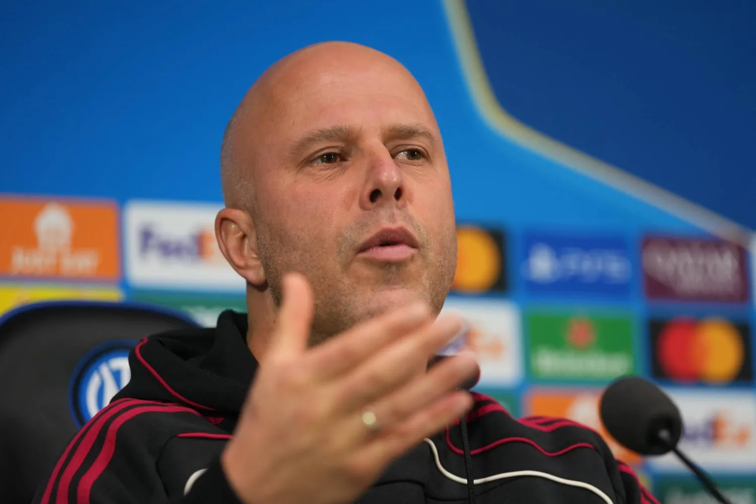 الهولندي أرني سلوت مدرب ليفربول (أ.ب)