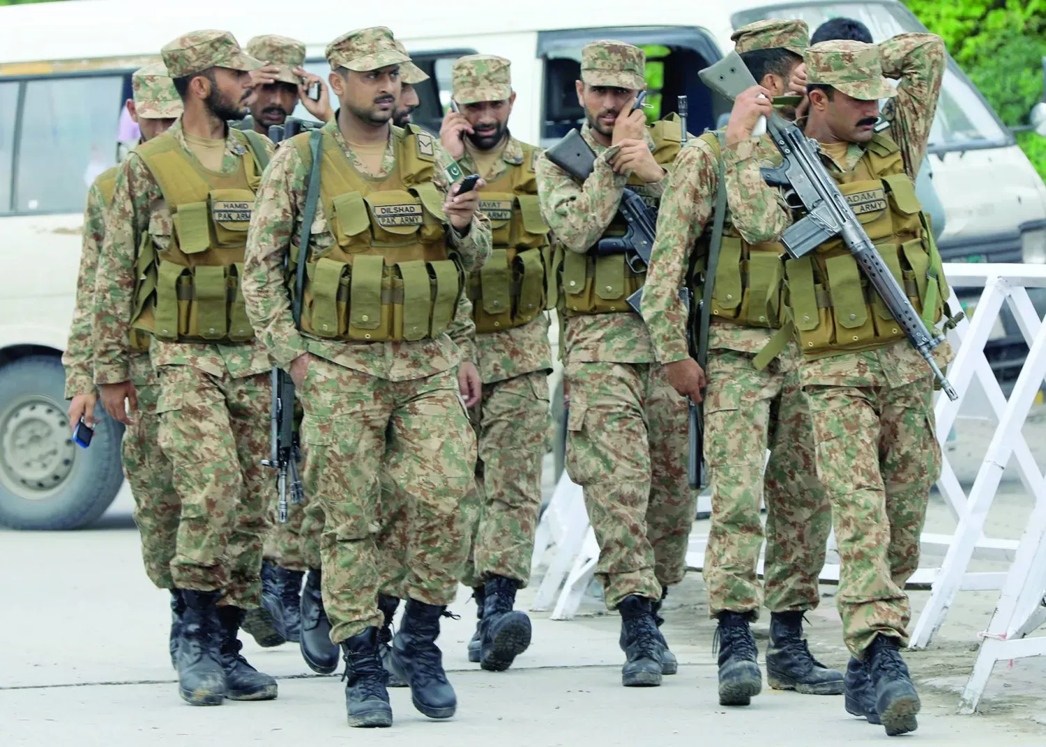 Pakistan askerleri (Arşiv- Reuters)