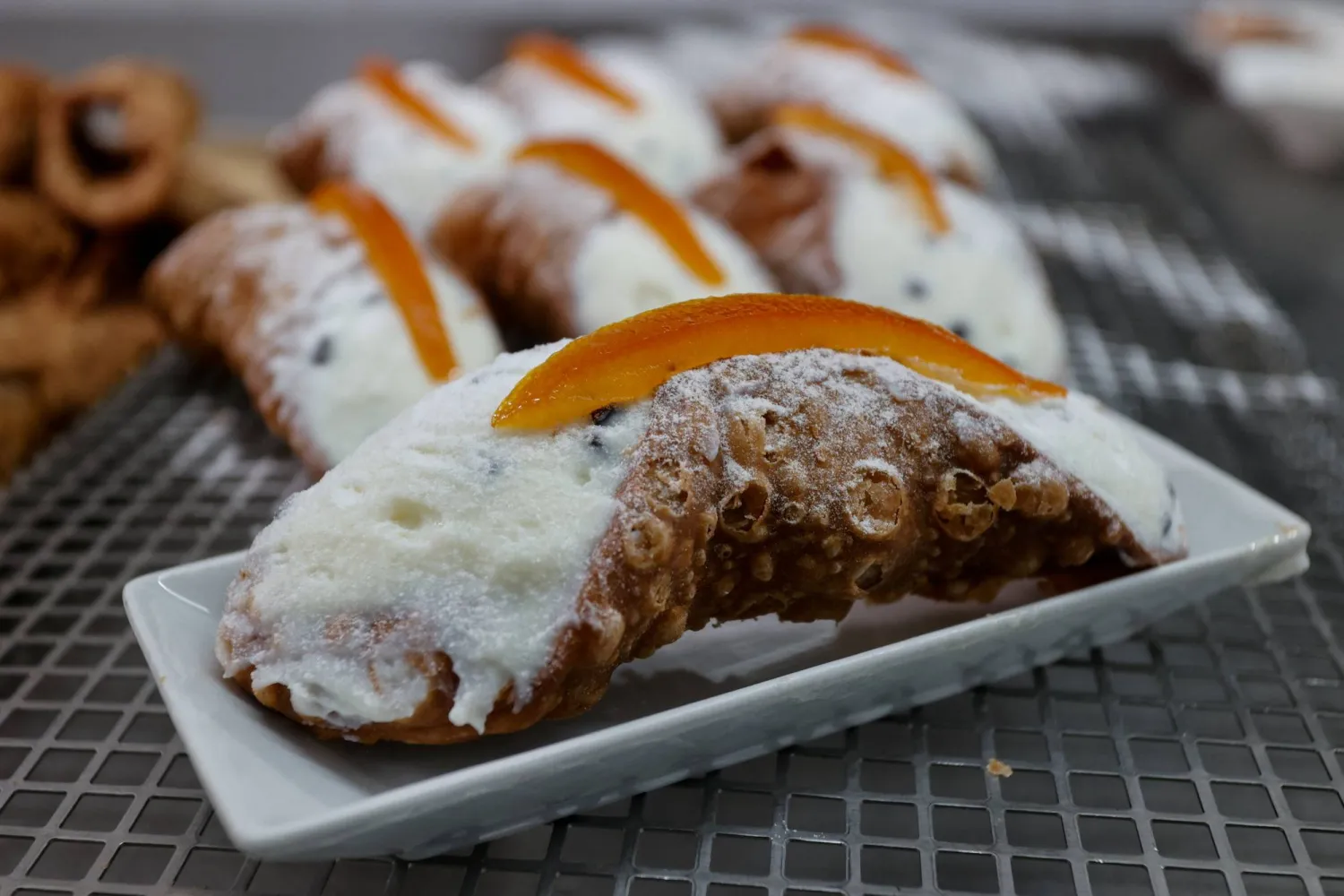 Sicilian cannoli are served at Pasticceria Cappello as Italian cuisine awaits a crucial UNESCO decision that could recognize it as an Intangible Cultural Heritage of Humanity in Palermo, Italy, December 5, 2025. (Reuters)