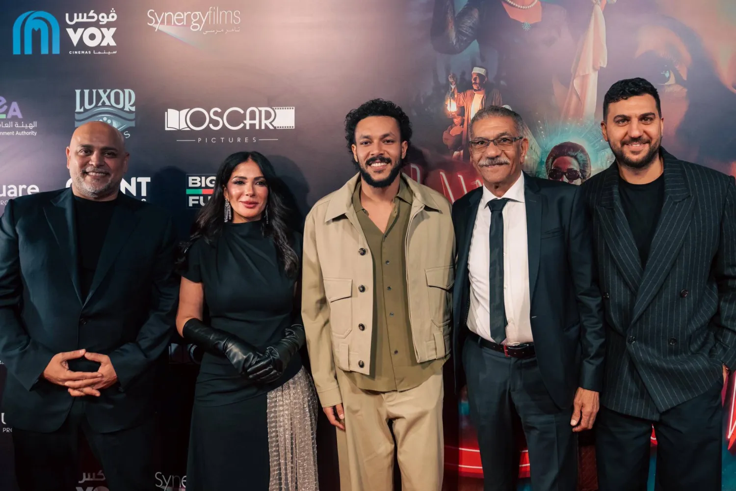 حضور كبار النجوم افتتاح العرض الأول لفيلم «الست» في الرياض (موسم الرياض)