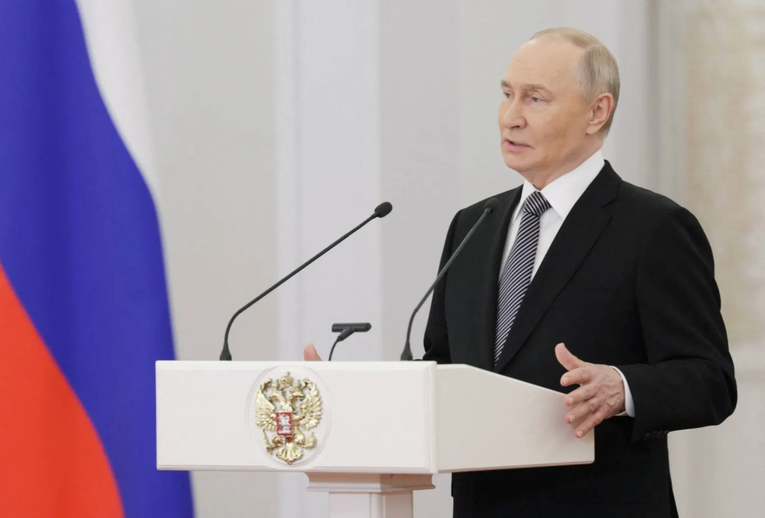 الرئيس الروسي فلاديمير بوتين (رويترز)